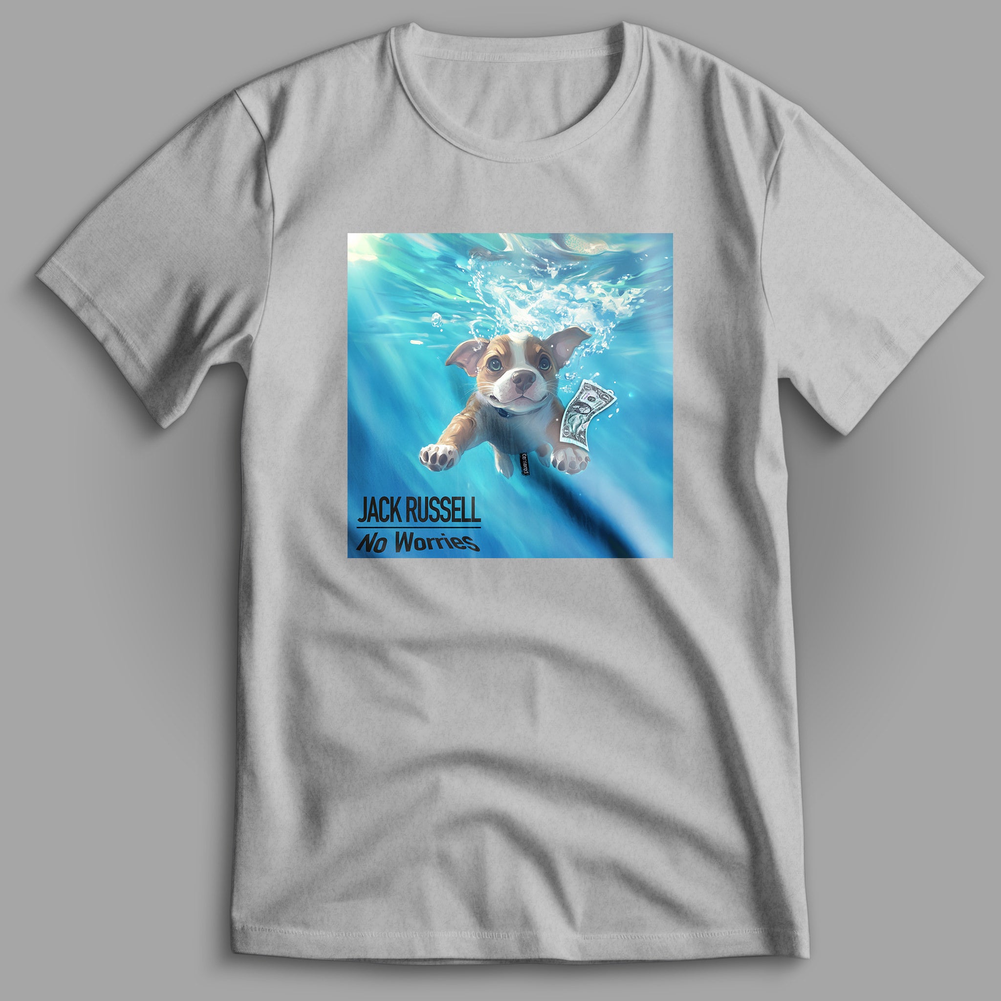 Jack Russell No Worries Artist Edition T-Shirt