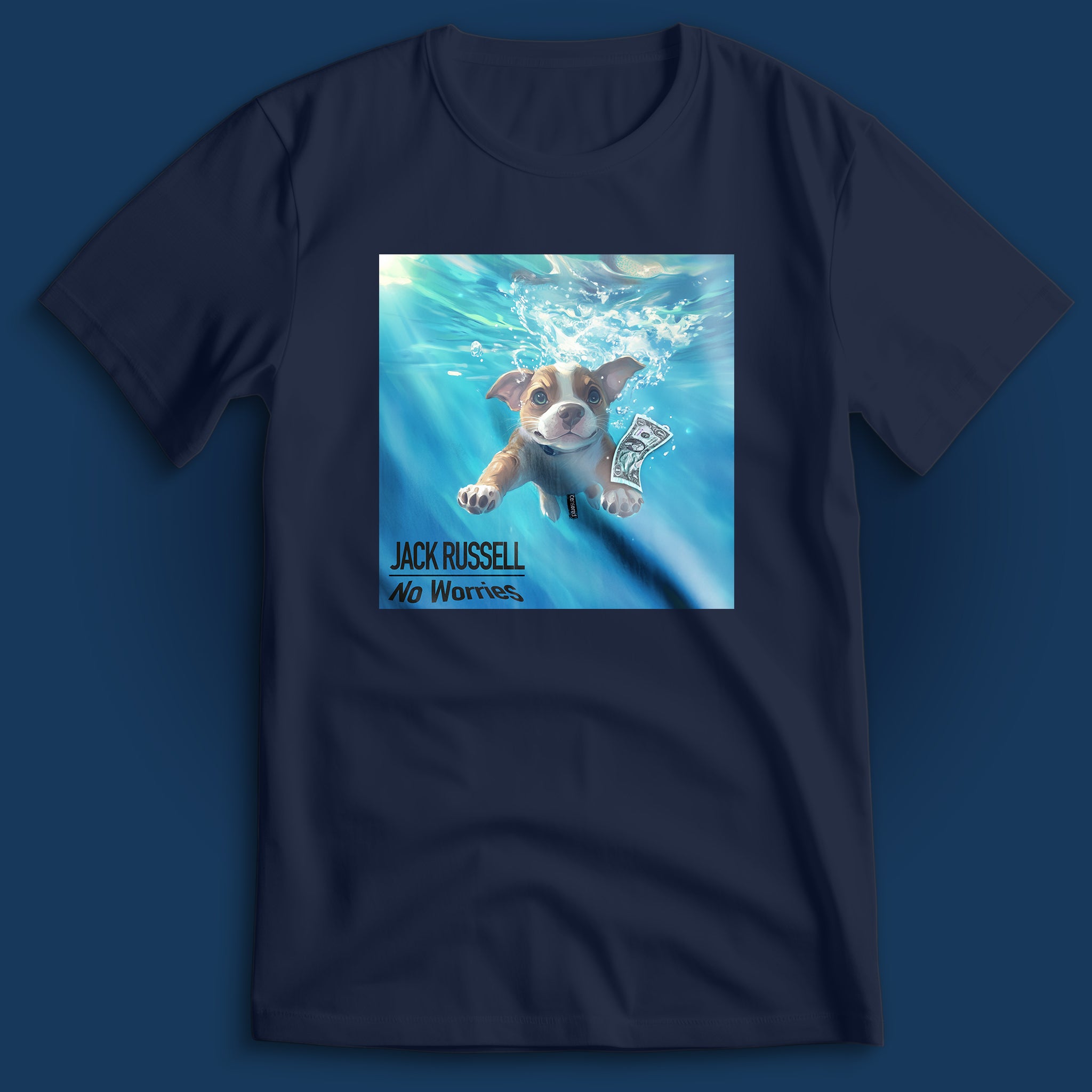 Jack Russell No Worries Artist Edition T-Shirt