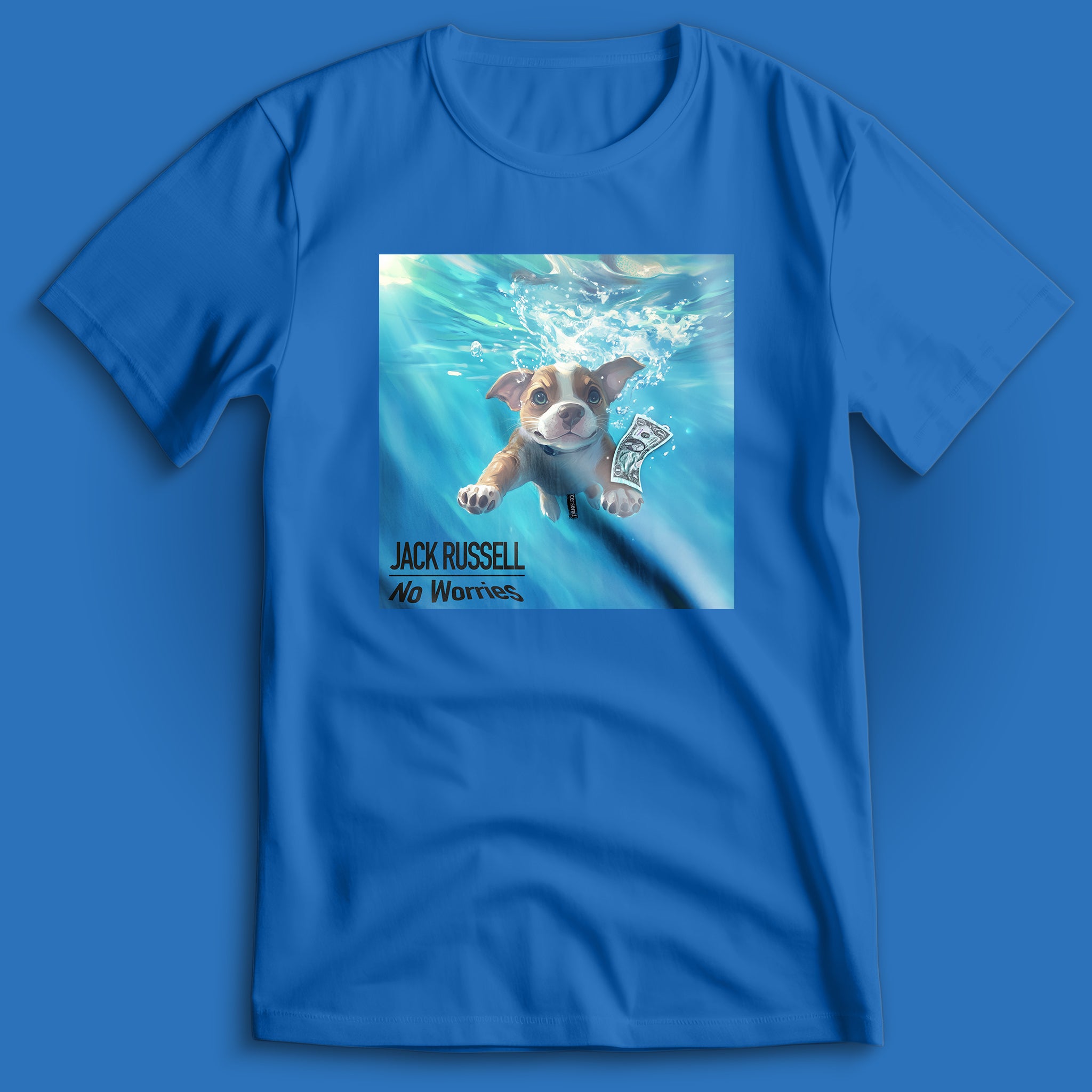 Jack Russell No Worries Artist Edition T-Shirt