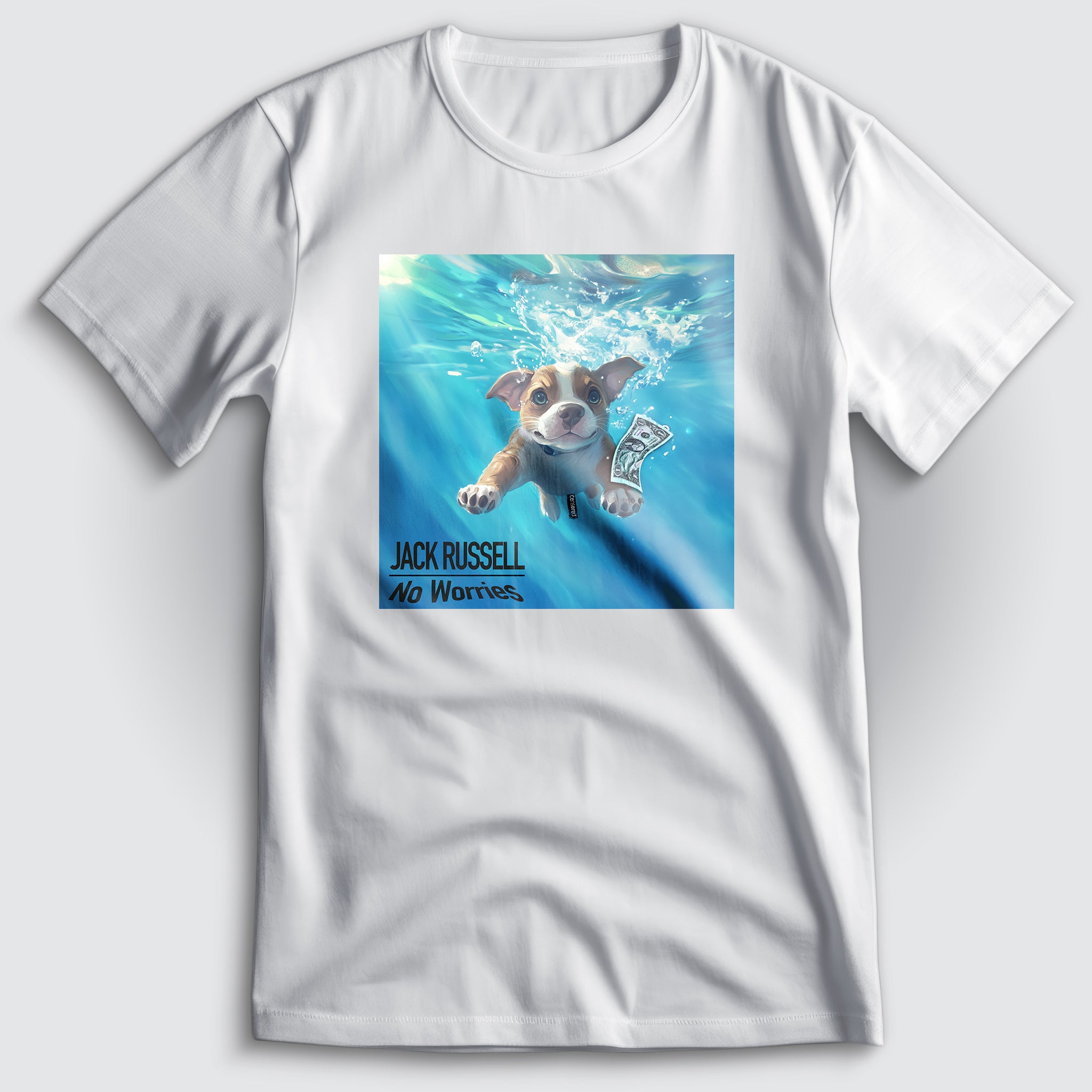 Jack Russell No Worries Artist Edition T-Shirt