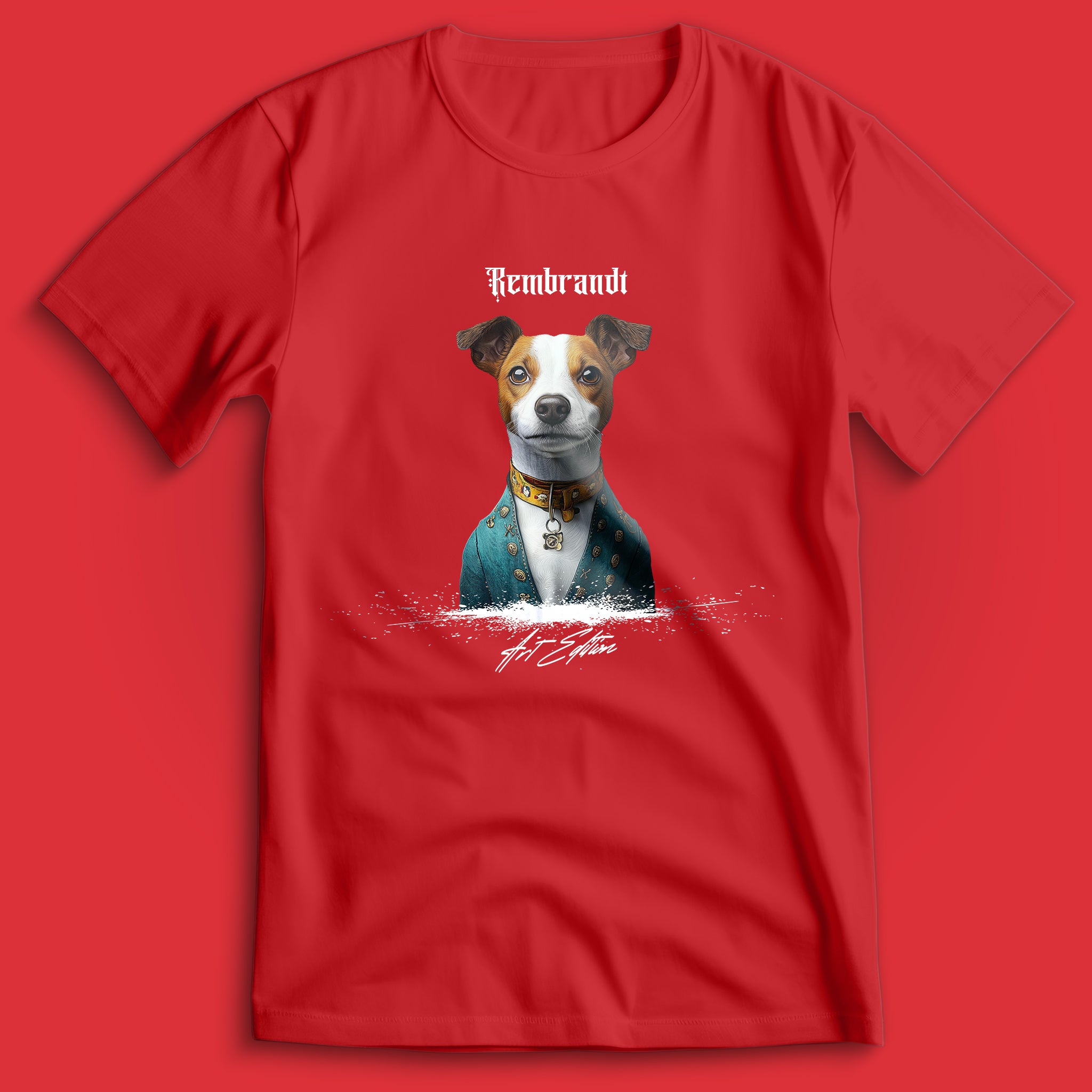 Rembrandt Art Edition Jack Russell T-Shirt