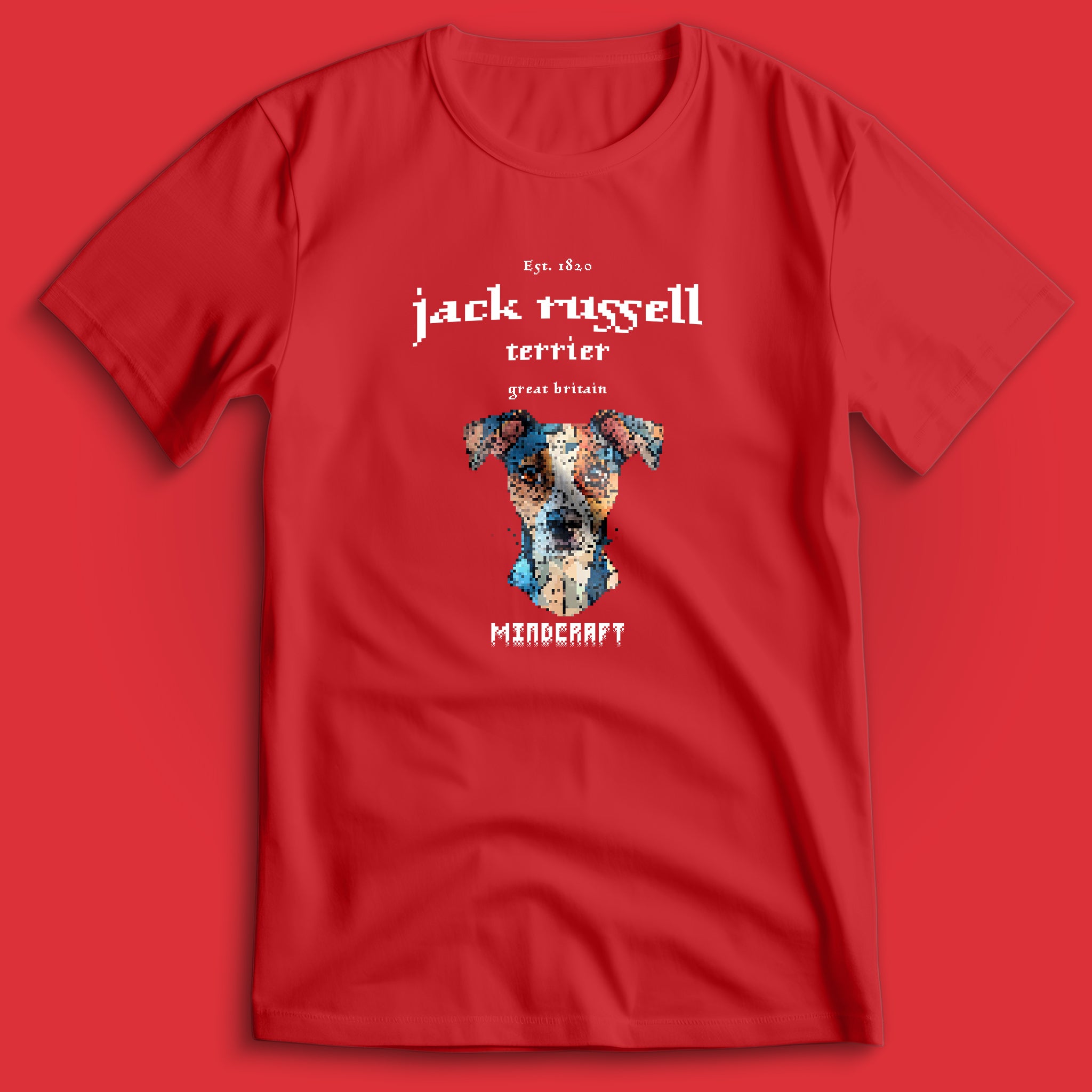 Jack Russell Pixelart Edition T-Shirt