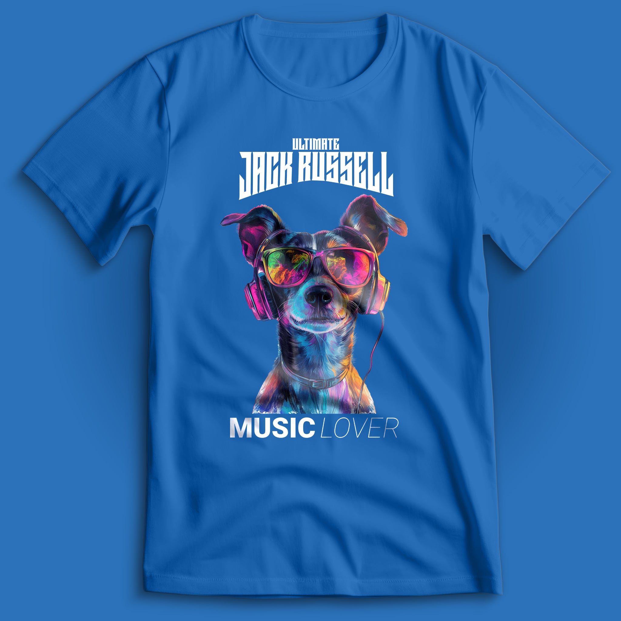 Jack Russell Music Lover T-Shirt