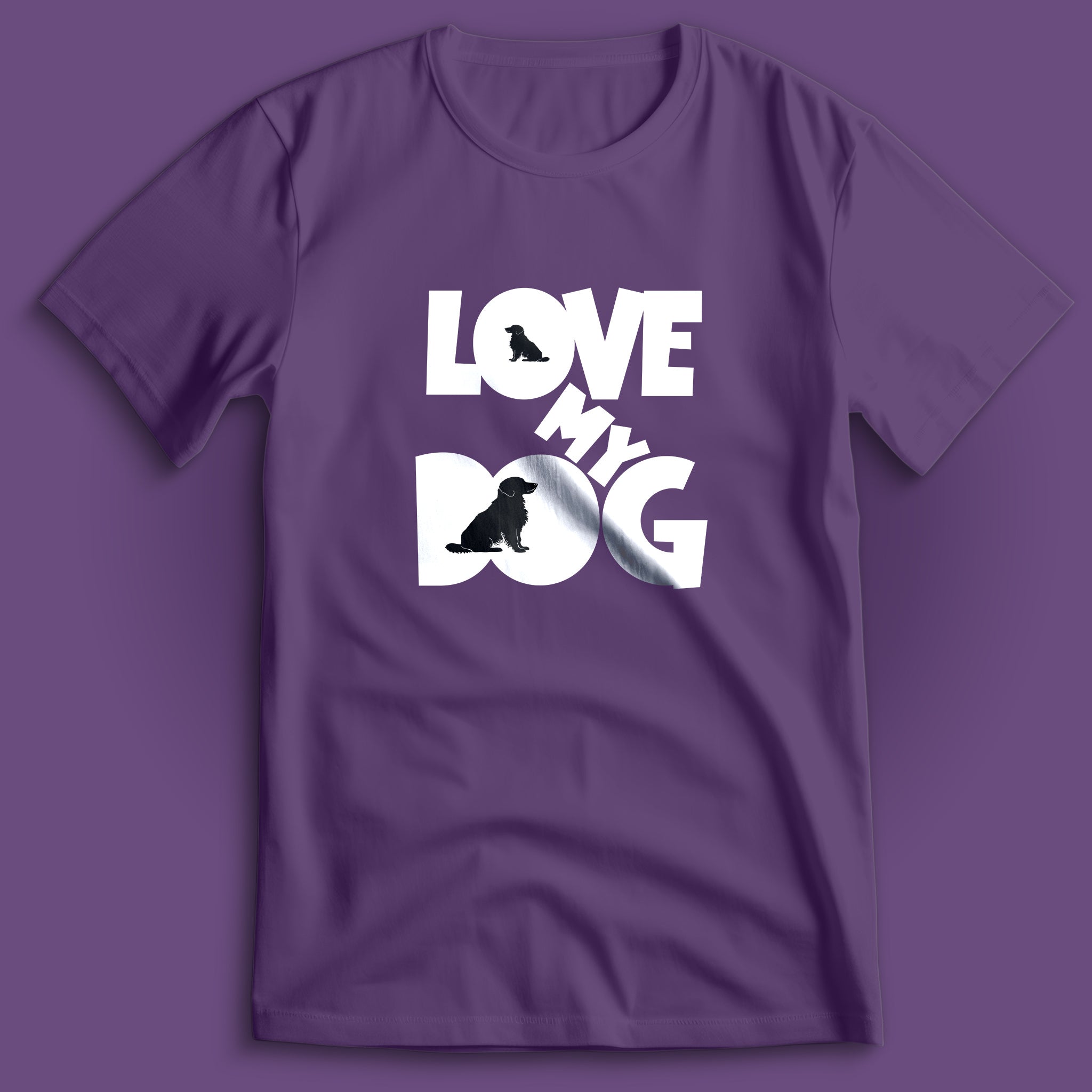 Love My Dog Golden Retriever T-Shirt