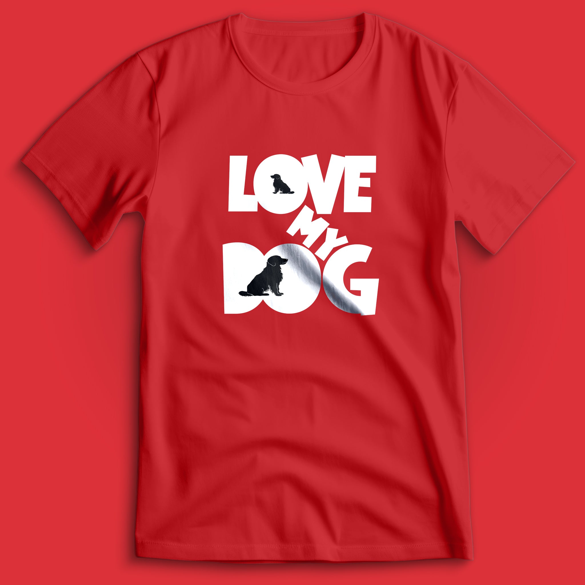 Love My Dog Golden Retriever T-Shirt