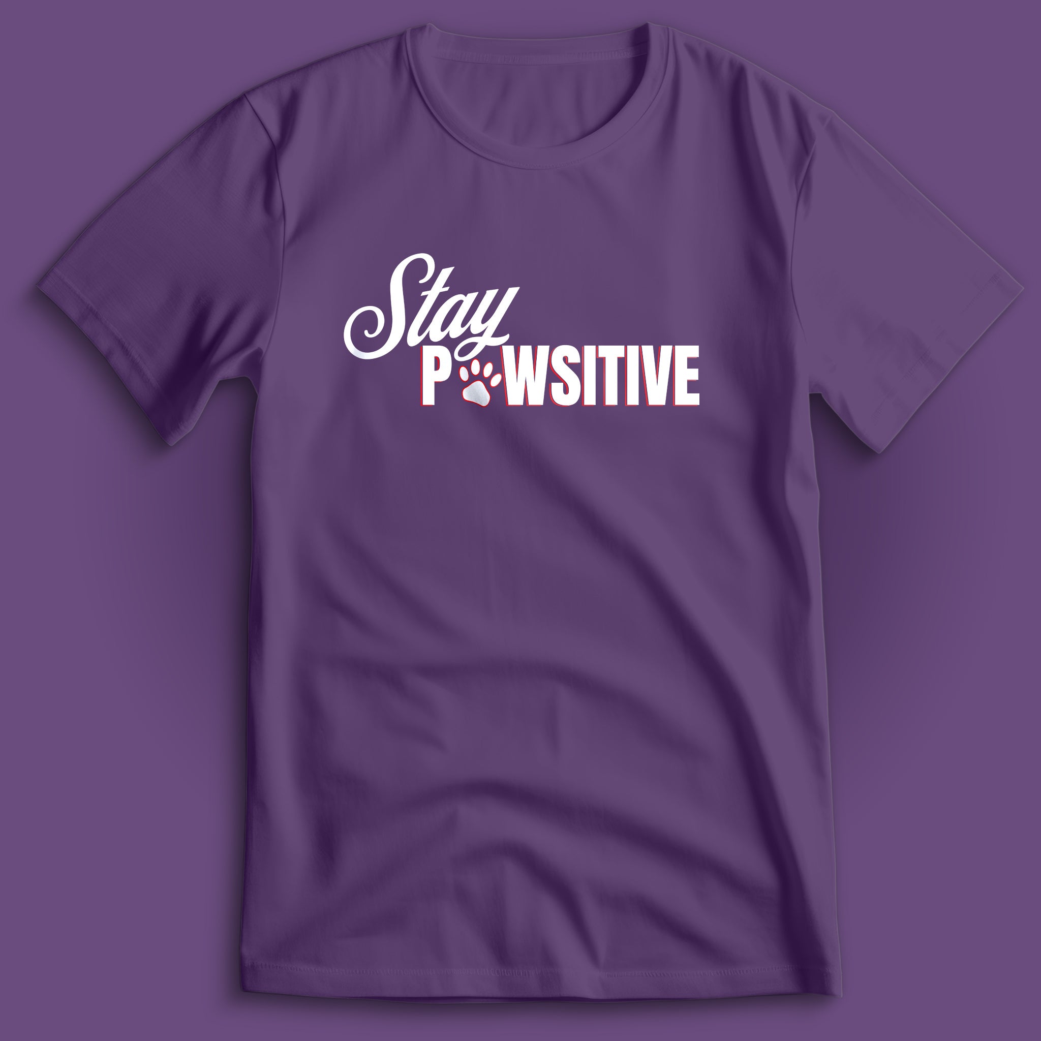 Stay Pawsitive T-Shirt