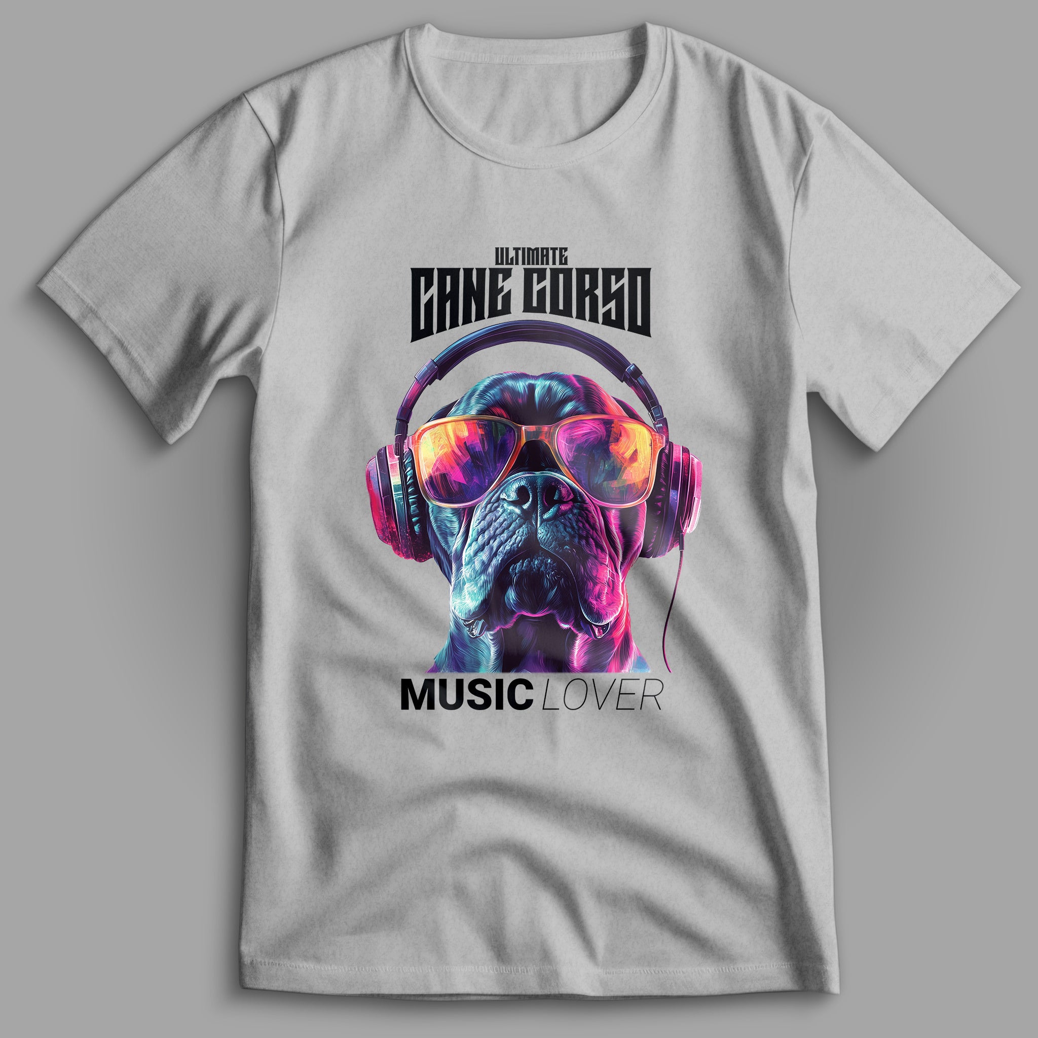 Cane Corso Music Lover T-Shirt