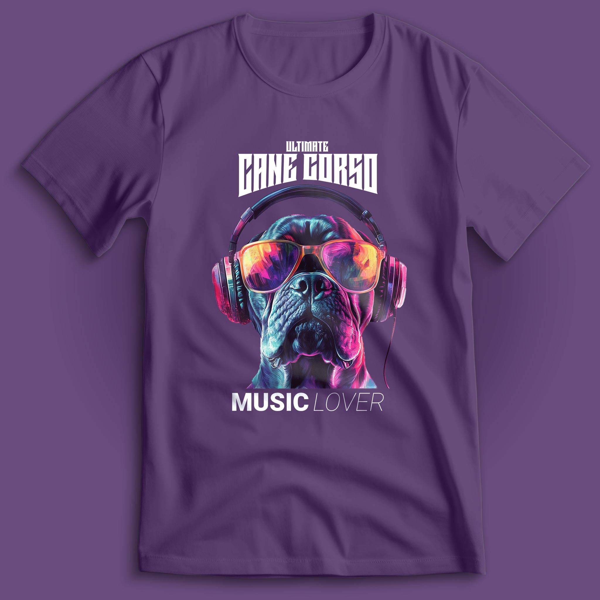 Cane Corso Music Lover T-Shirt
