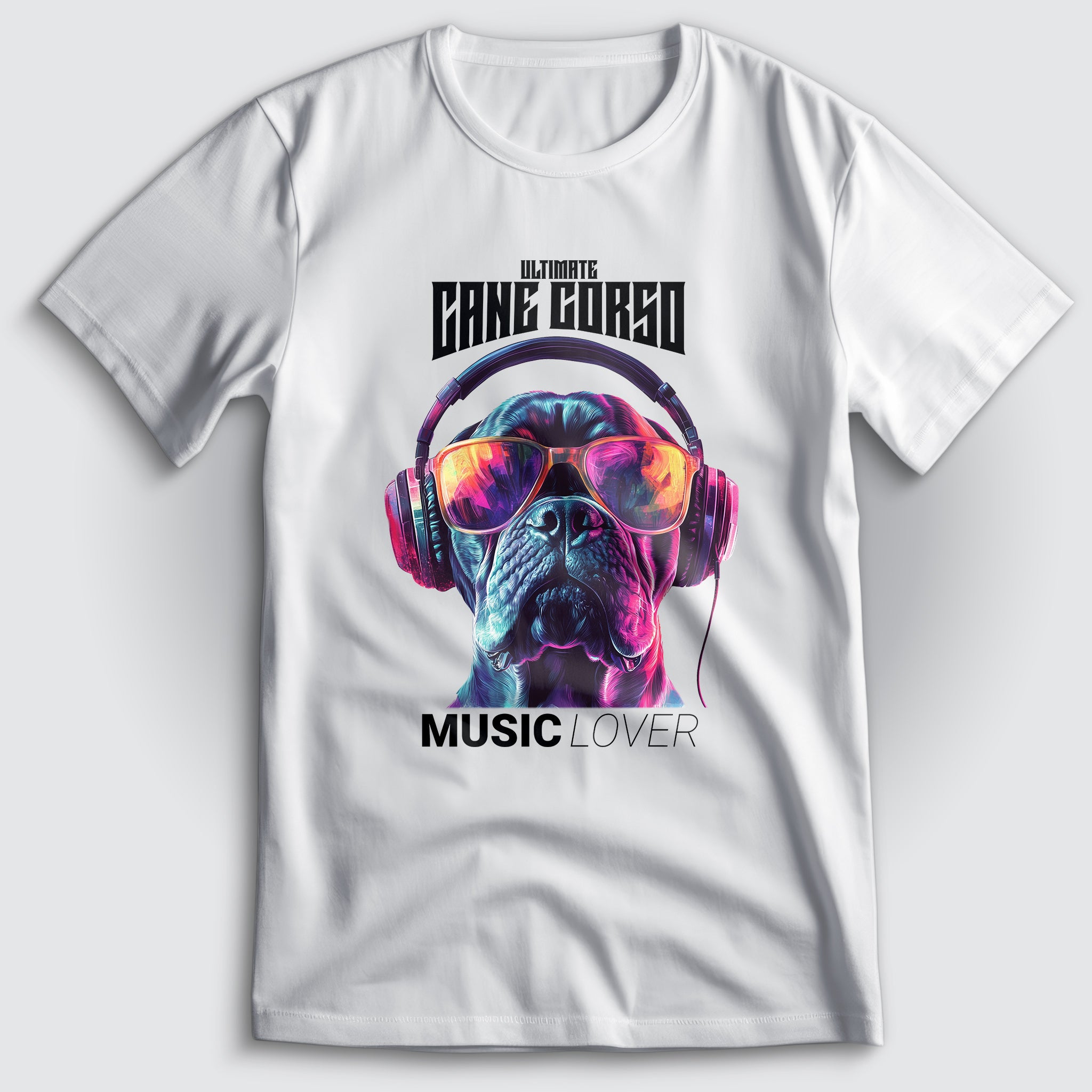 Cane Corso Music Lover T-Shirt