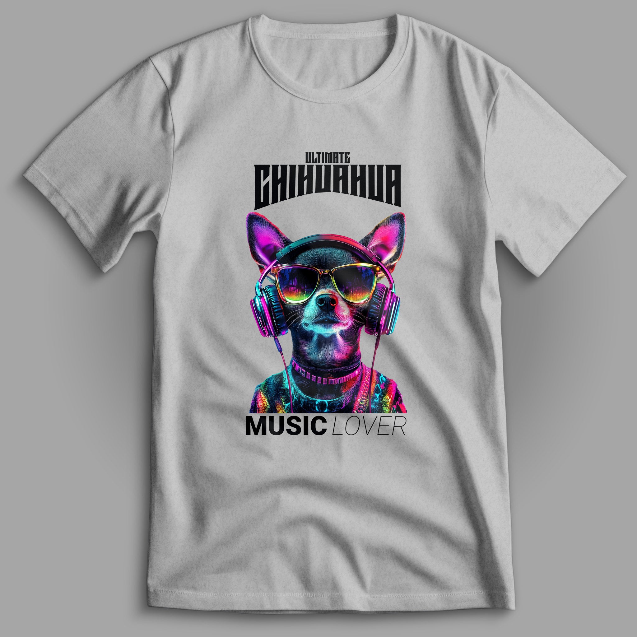 Chihuahua Music Lover T-Shirt