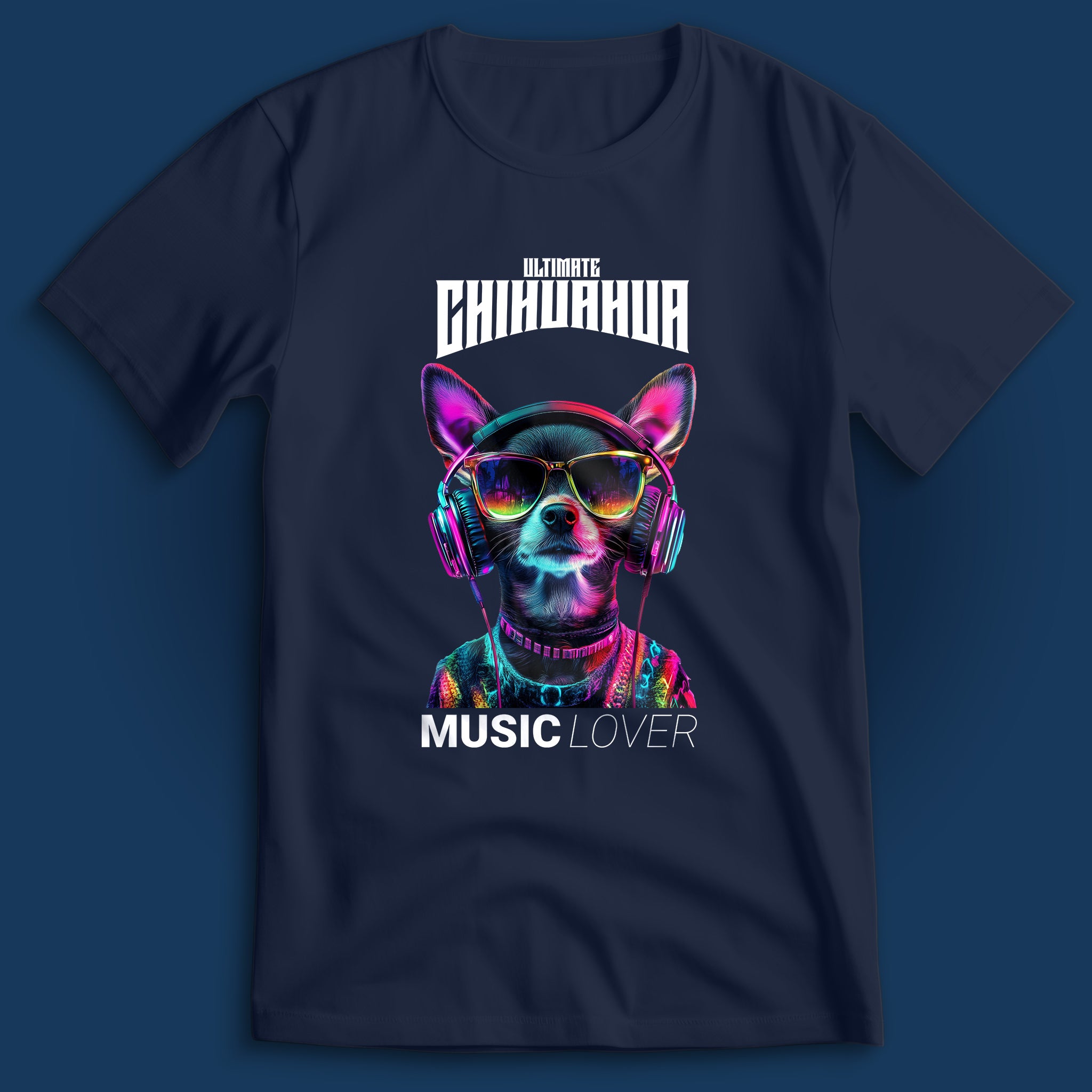 Chihuahua Music Lover T-Shirt