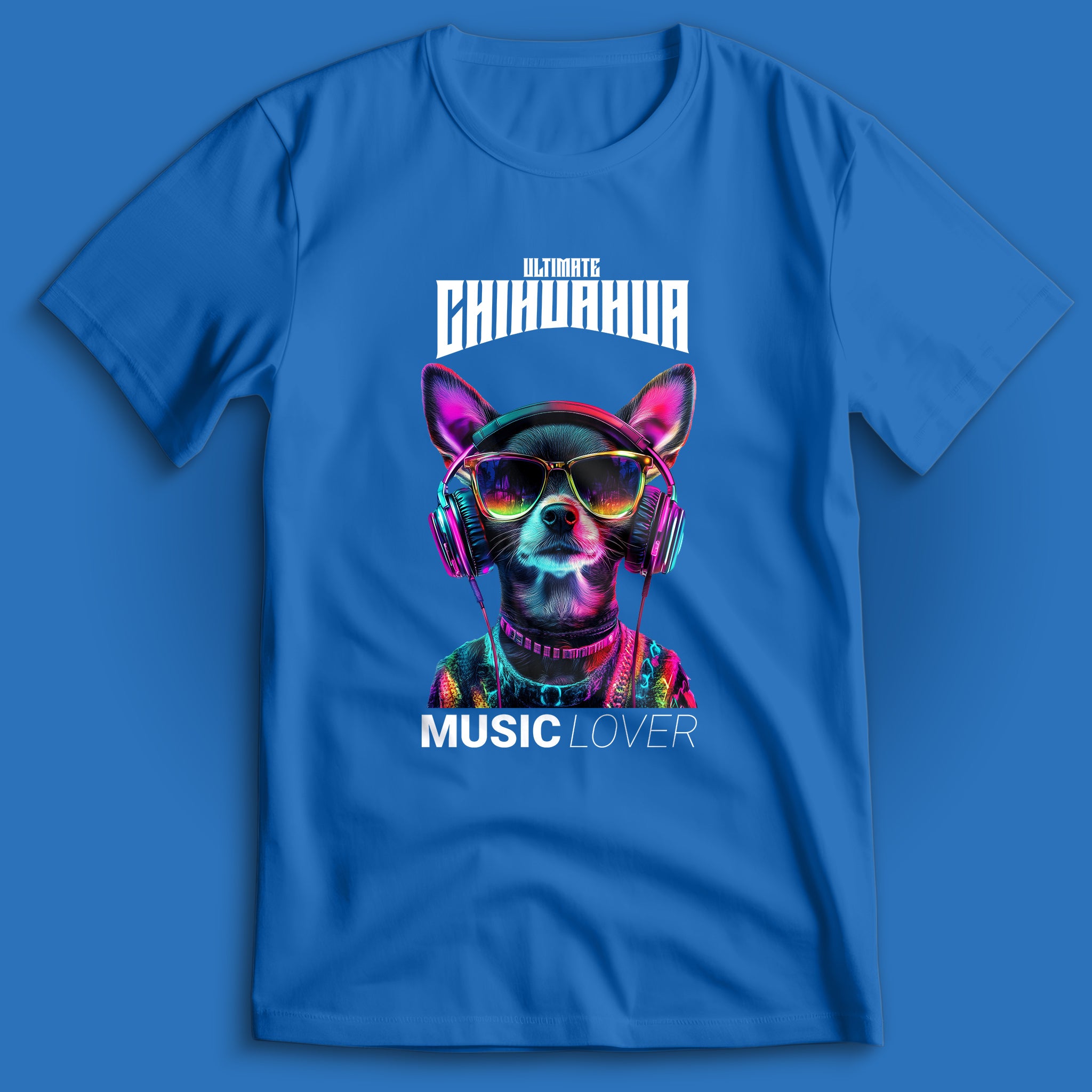 Chihuahua Music Lover T-Shirt