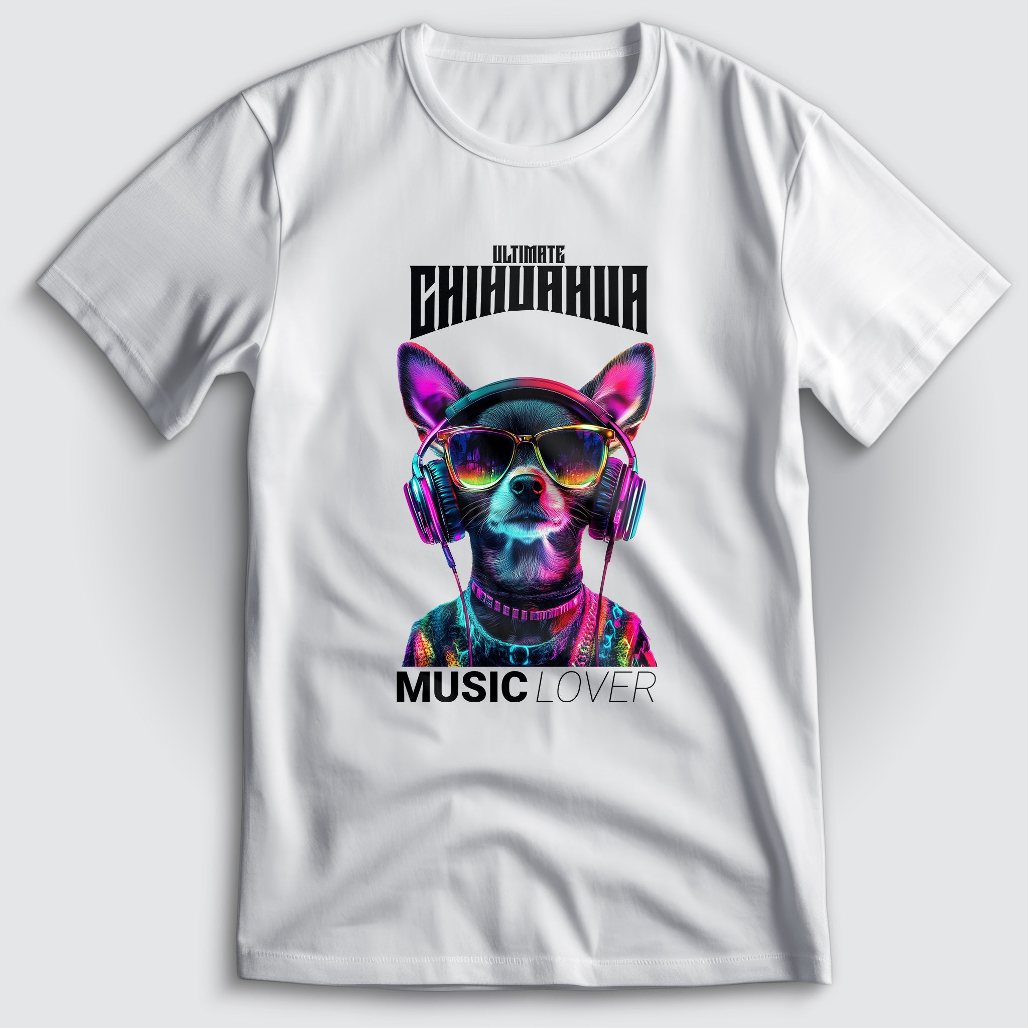 Chihuahua Music Lover T-Shirt