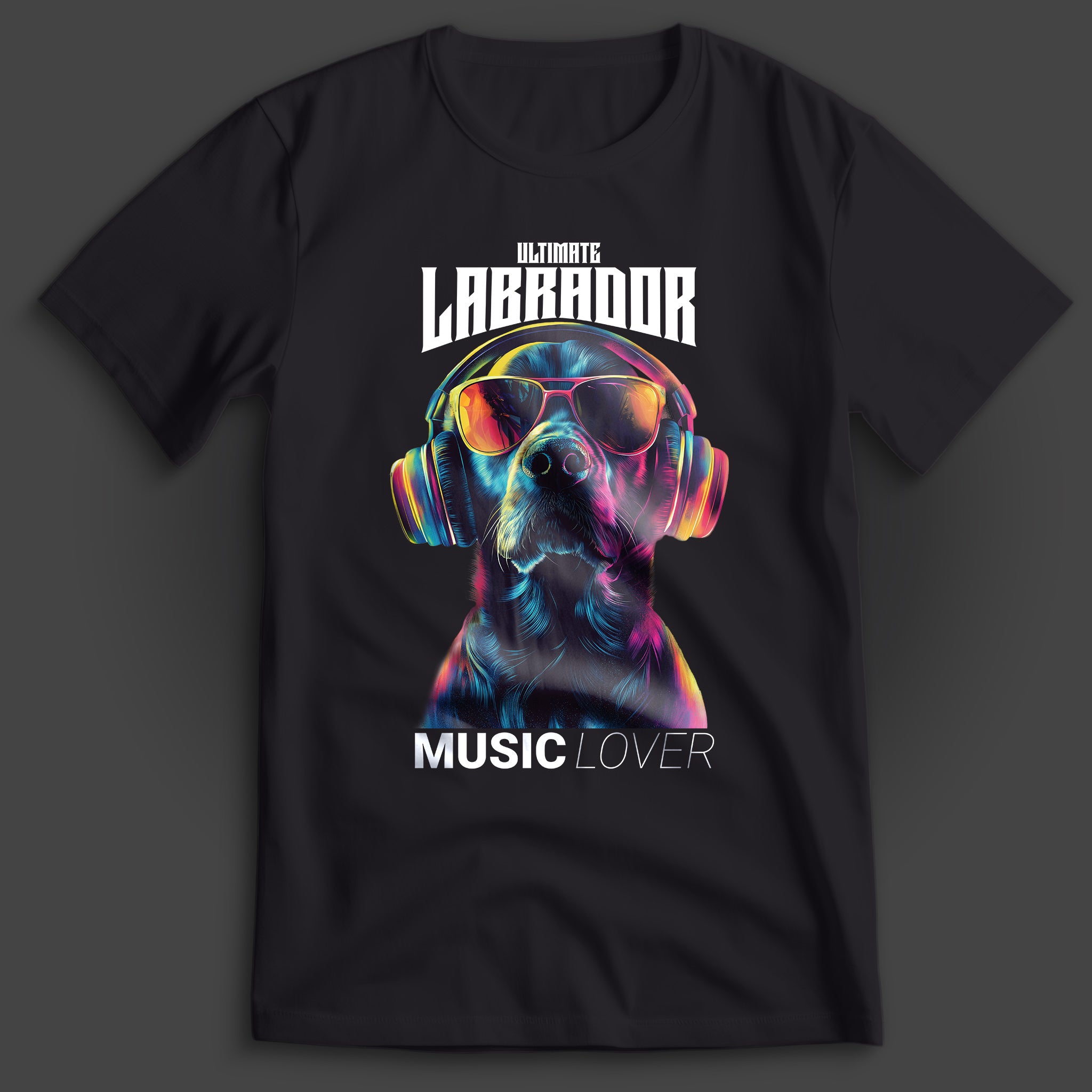 Labrador Music Lover T-Shirt