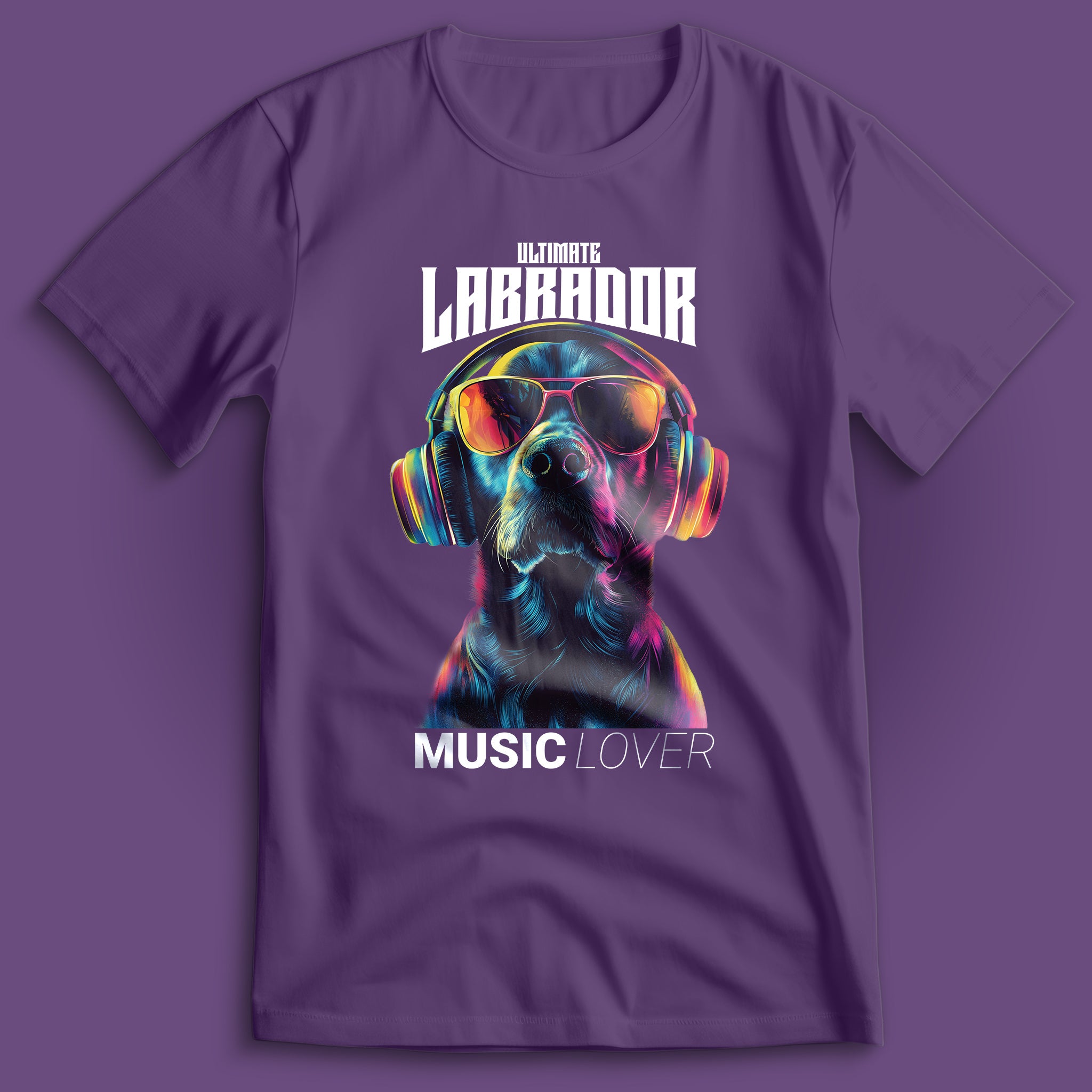 Labrador Music Lover T-Shirt