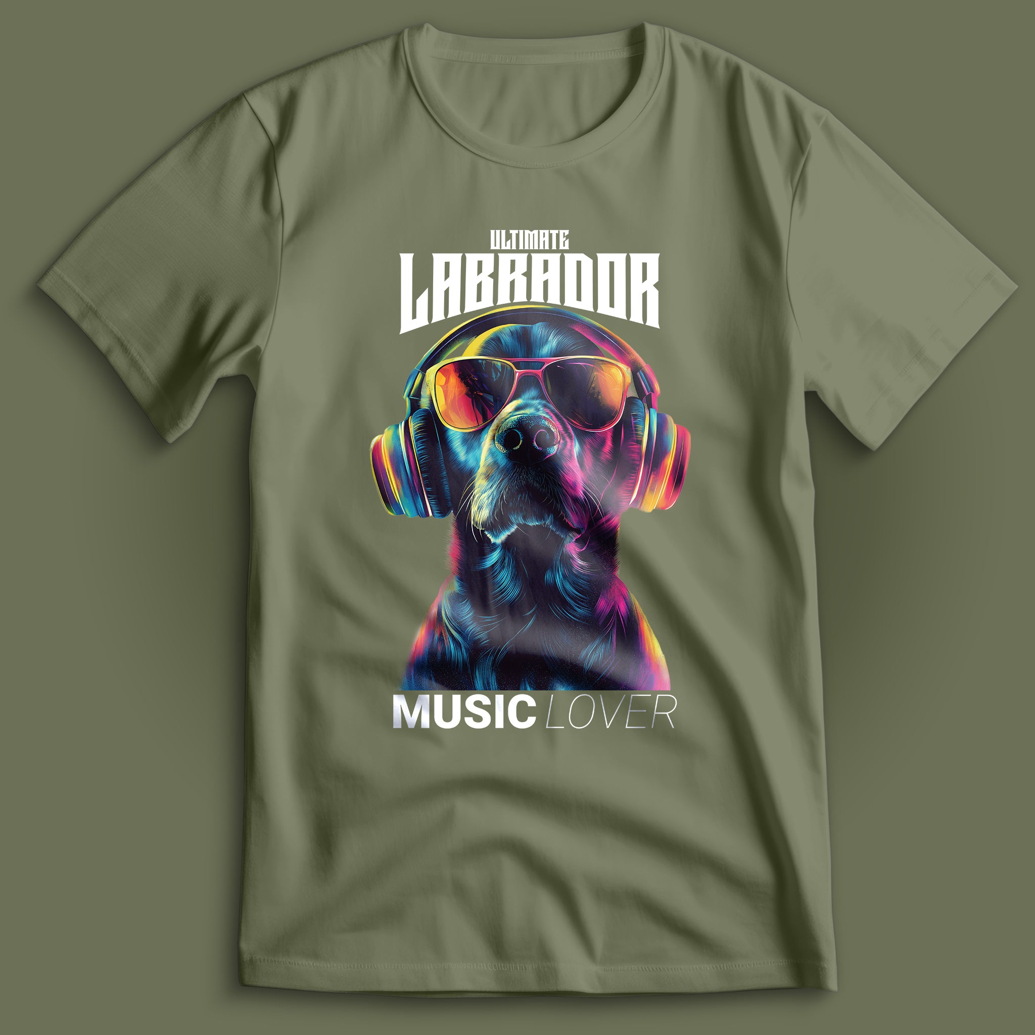 Labrador Music Lover T-Shirt