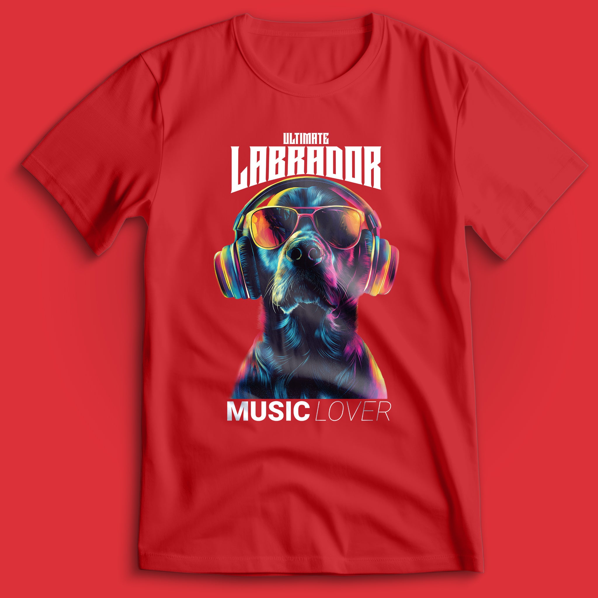Labrador Music Lover T-Shirt