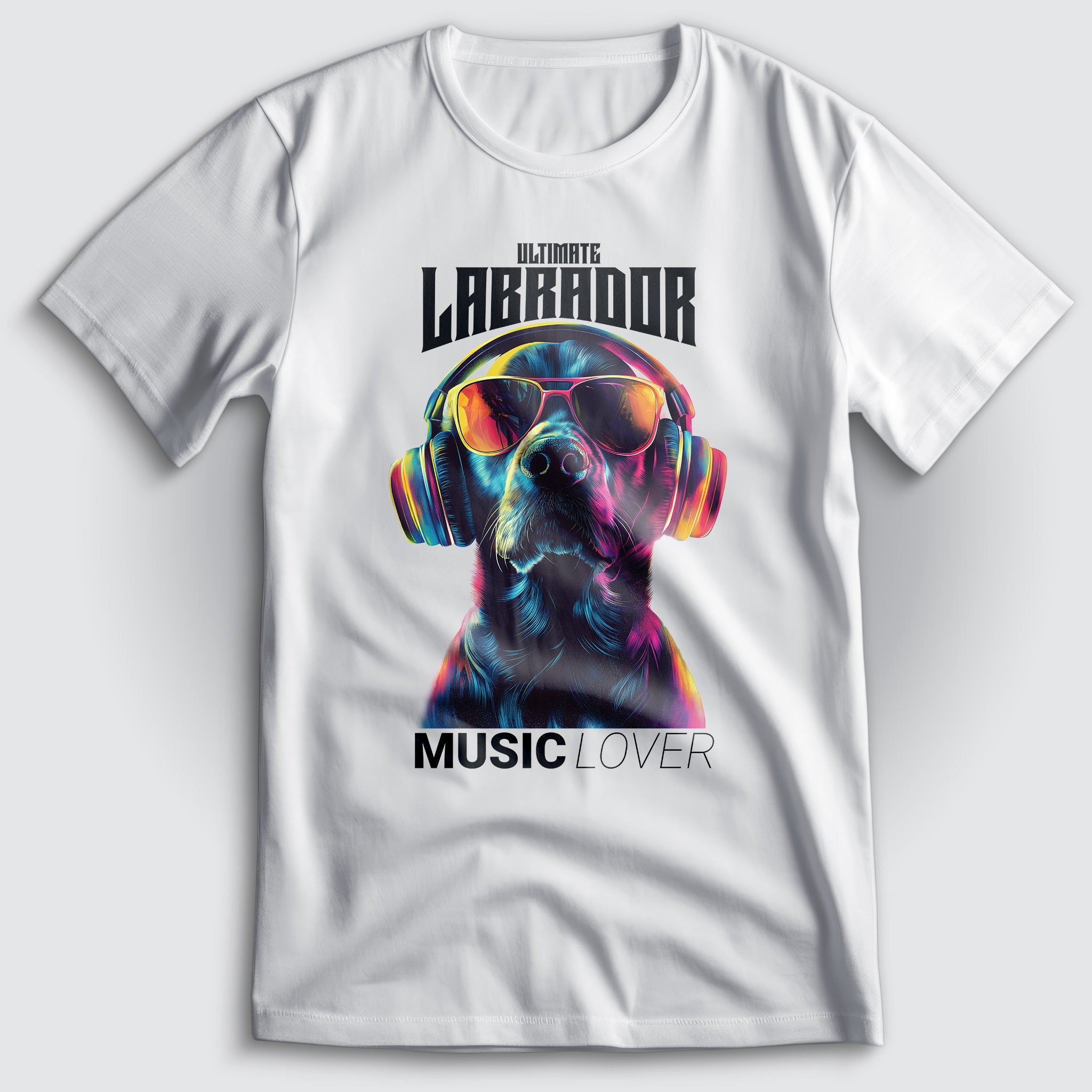 Labrador Music Lover T-Shirt
