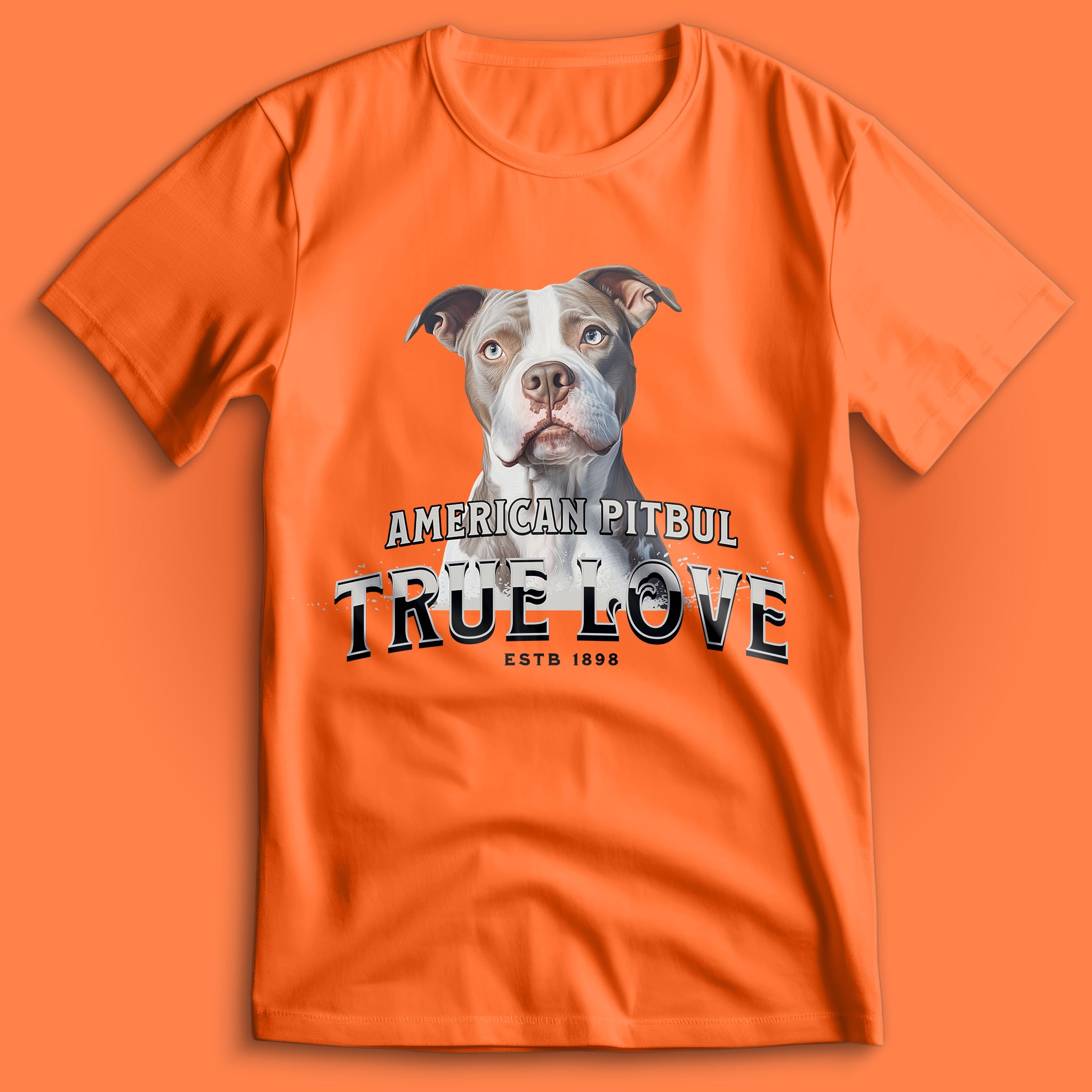 American Pitbull Beige T-Shirt