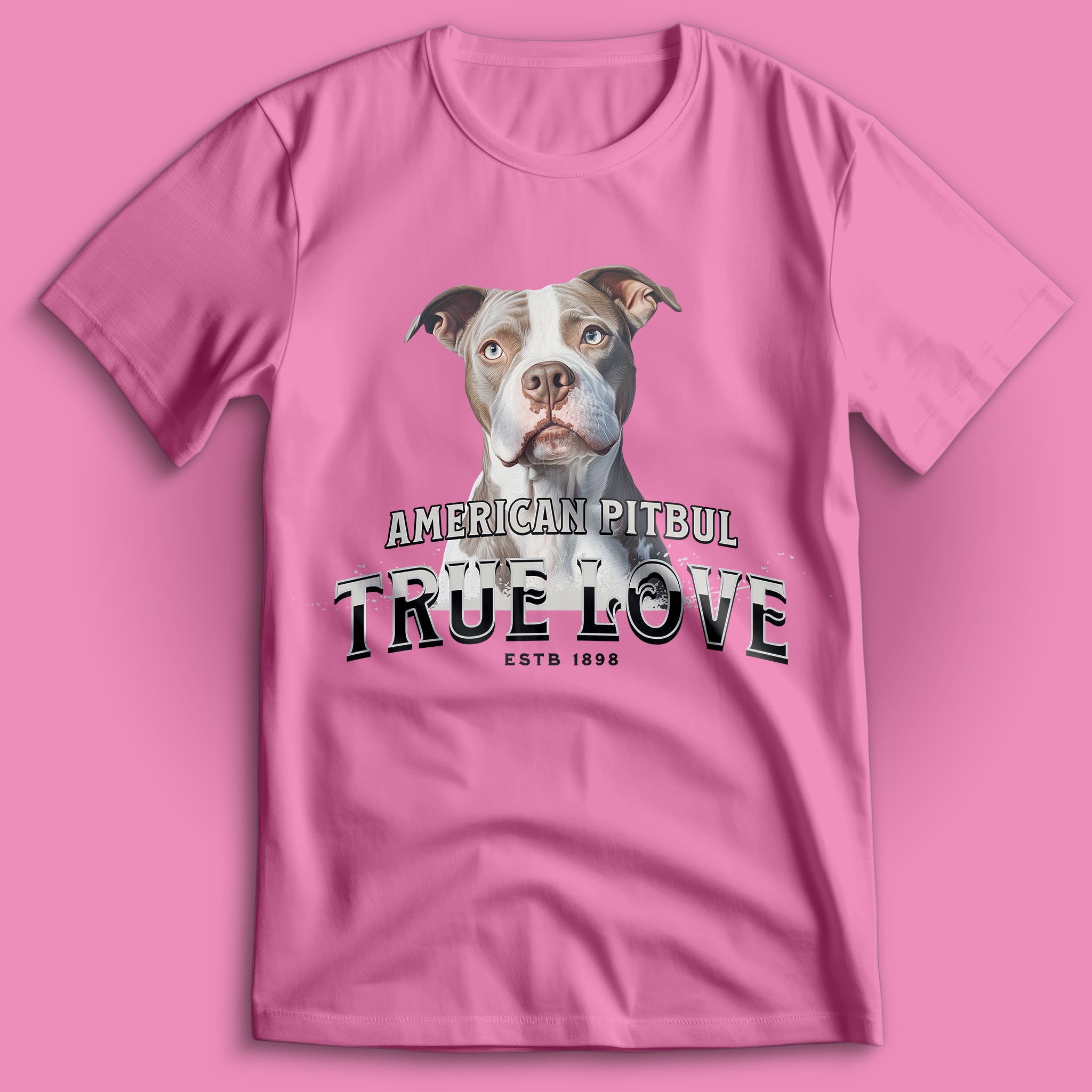 American Pitbull Beige T-Shirt