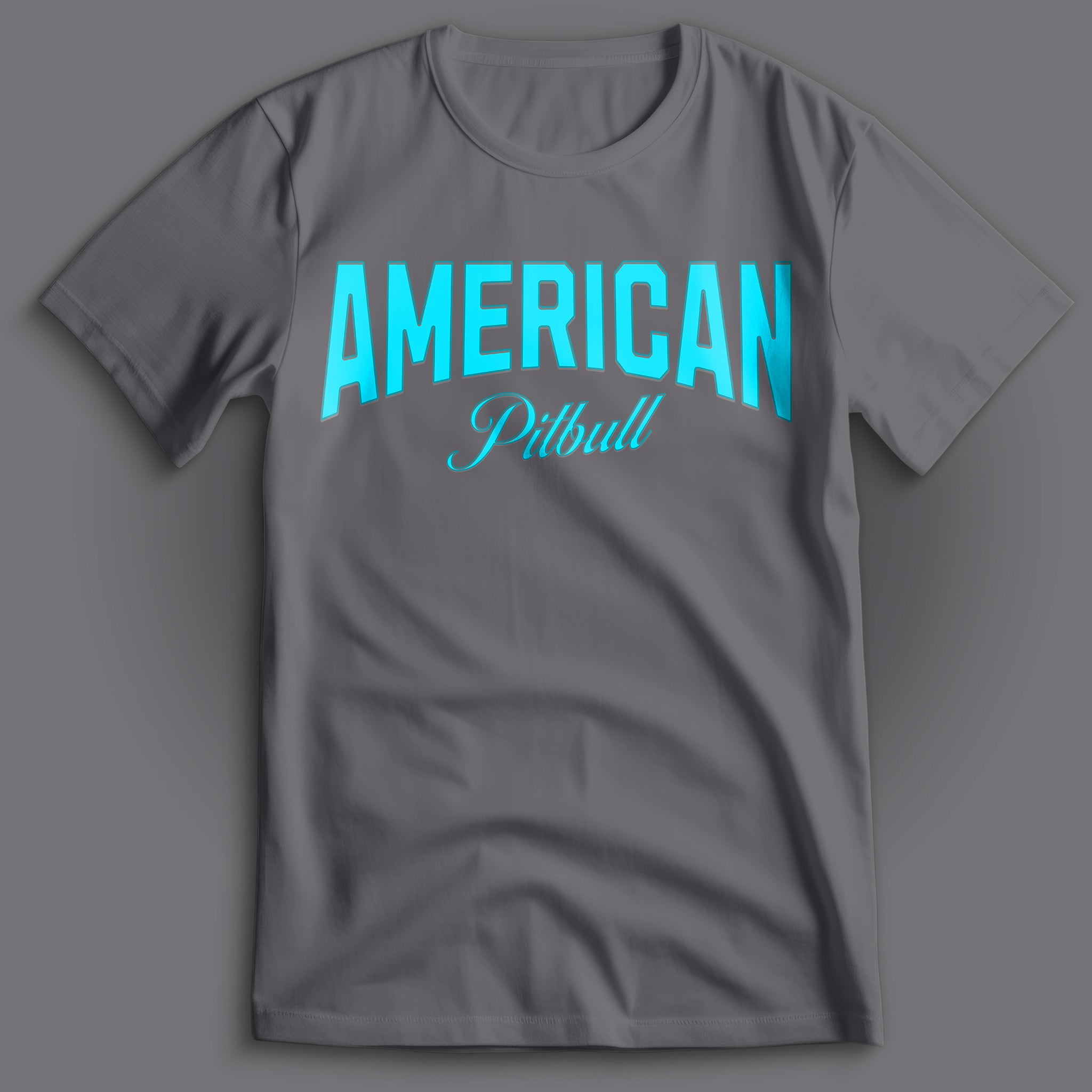American Pitbull Typo T-Shirt