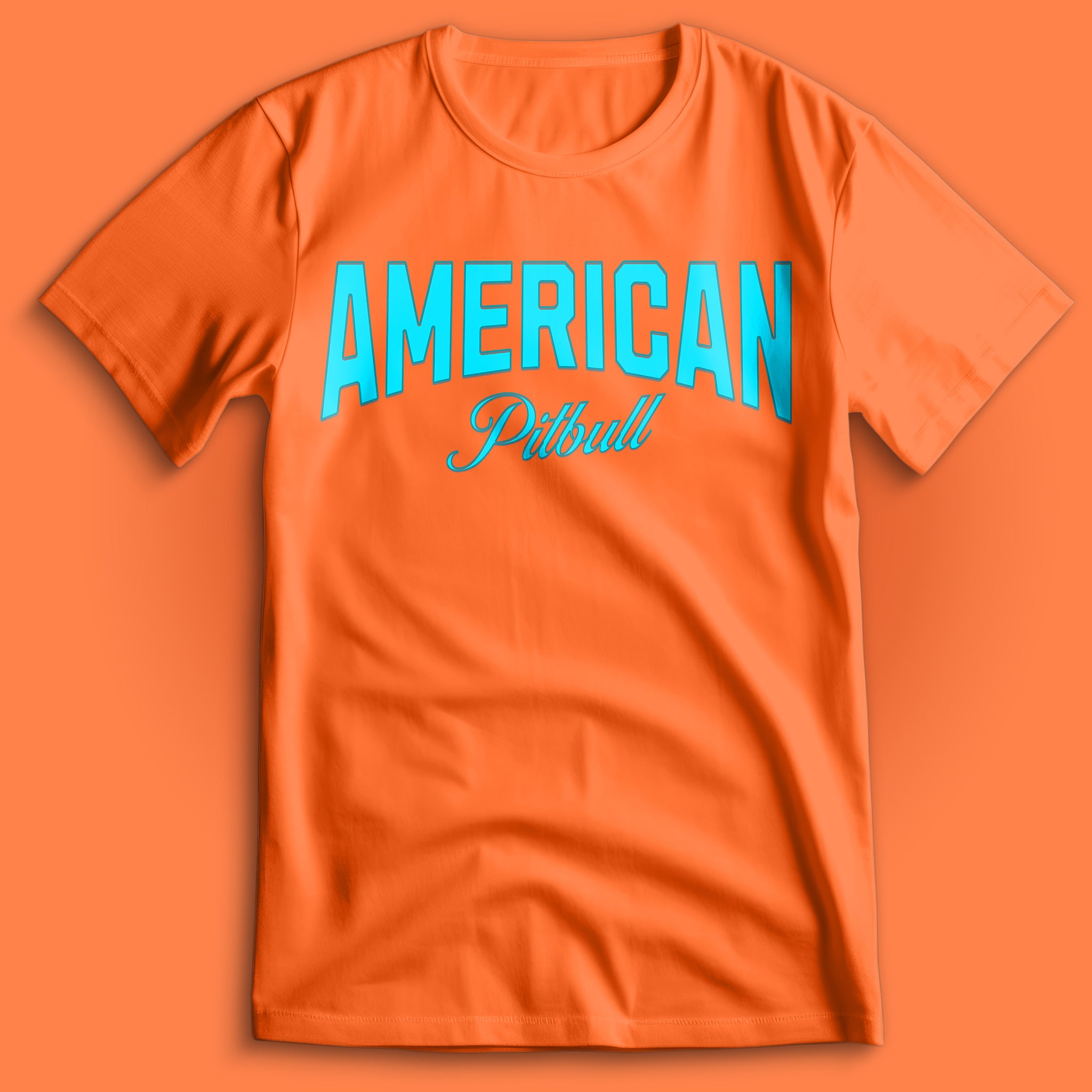 American Pitbull Typo T-Shirt