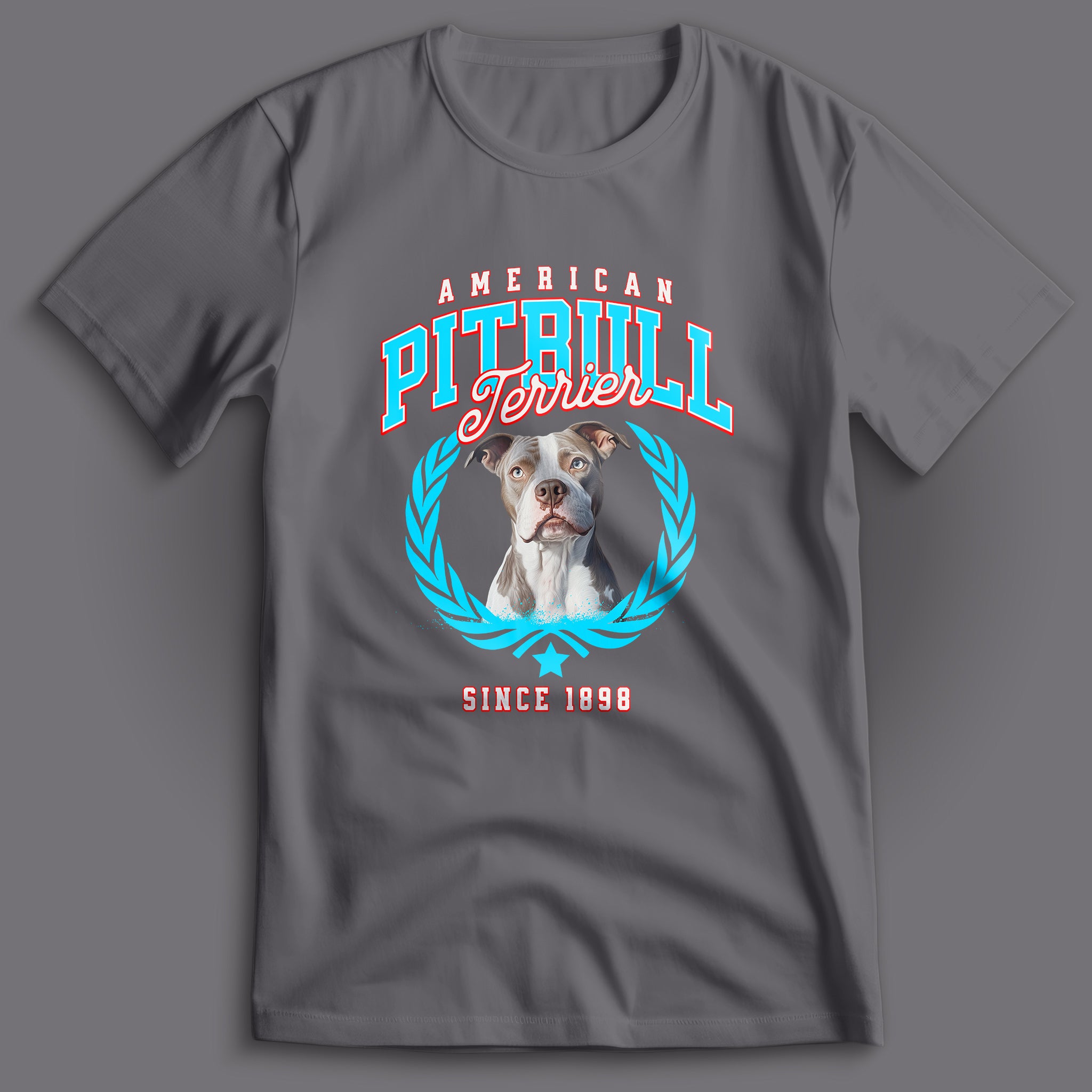 American Bulldog Light Blue T-Shirt