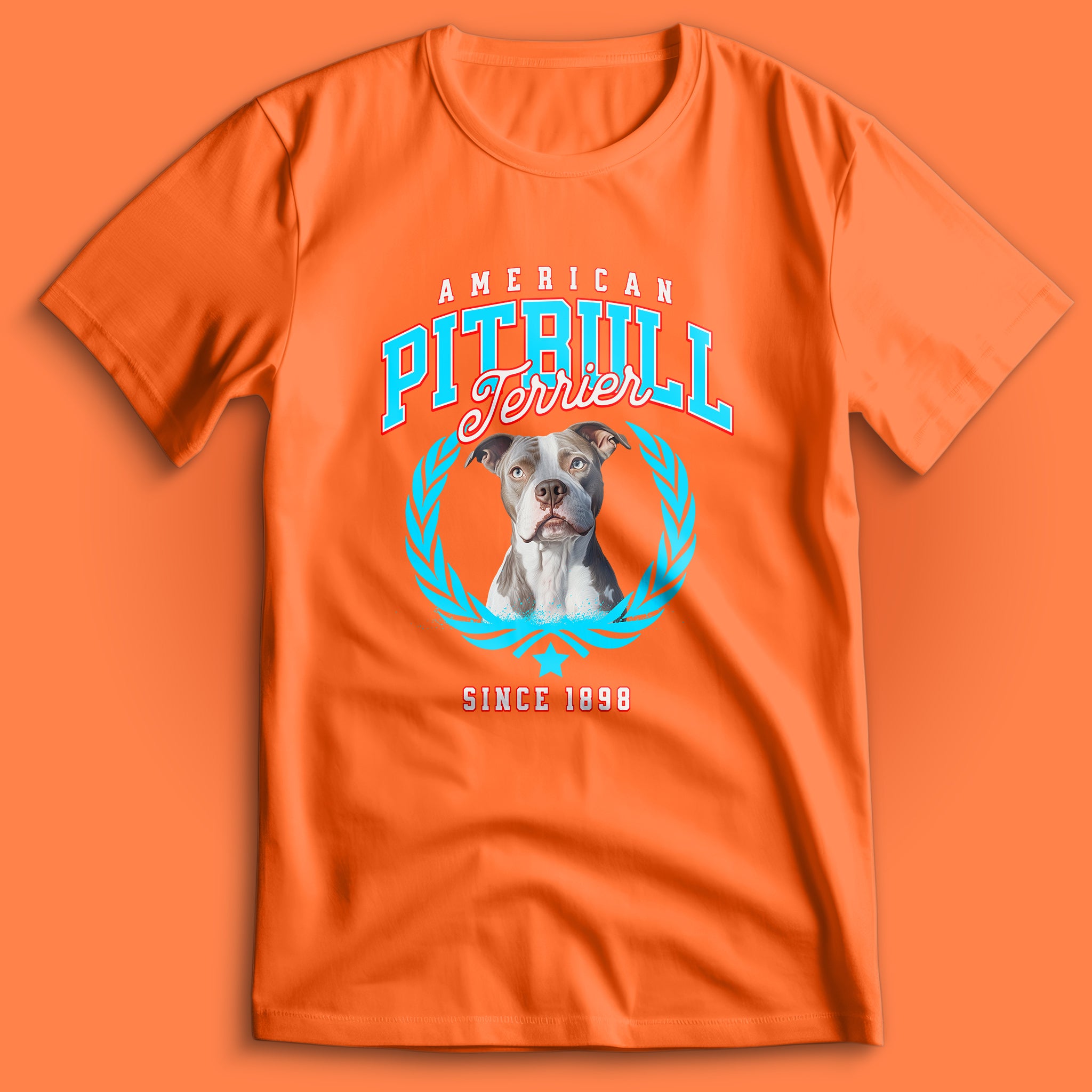 American Bulldog Light Blue T-Shirt