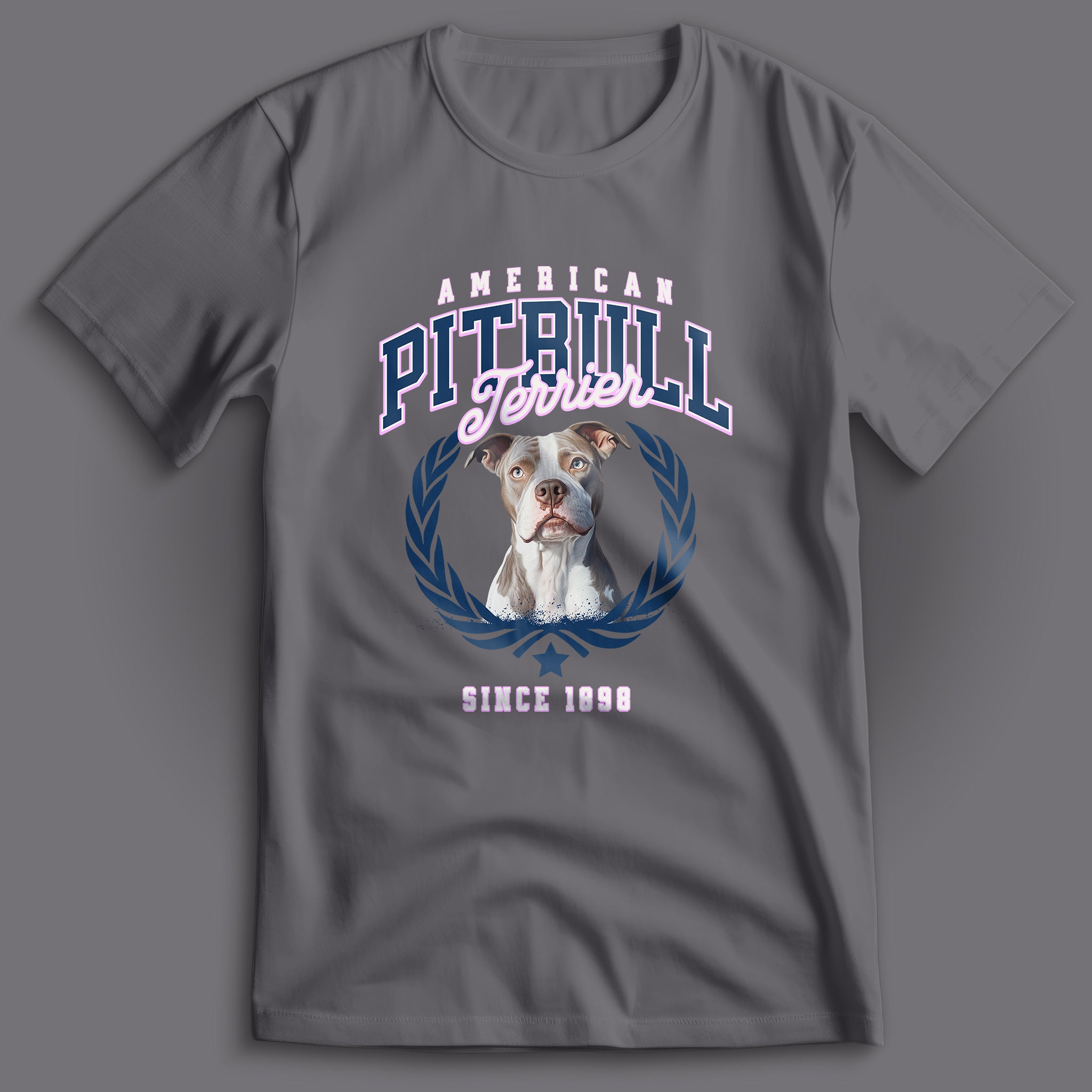 American Bulldog Blue T-Shirt