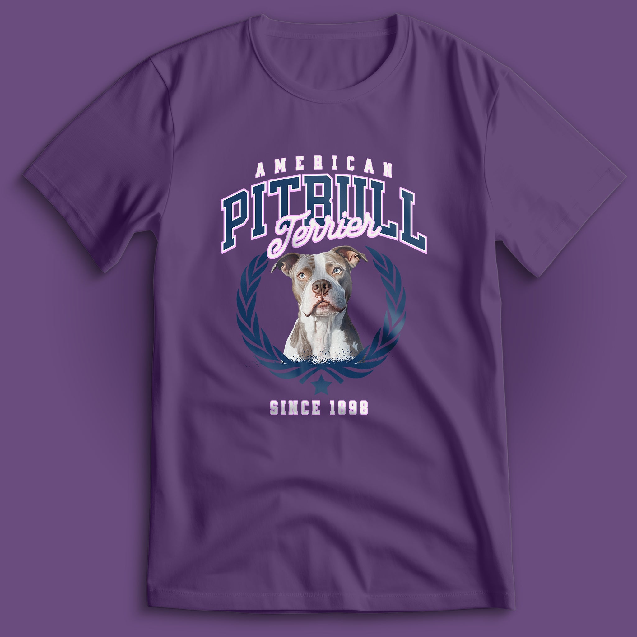 American Bulldog Blue T-Shirt