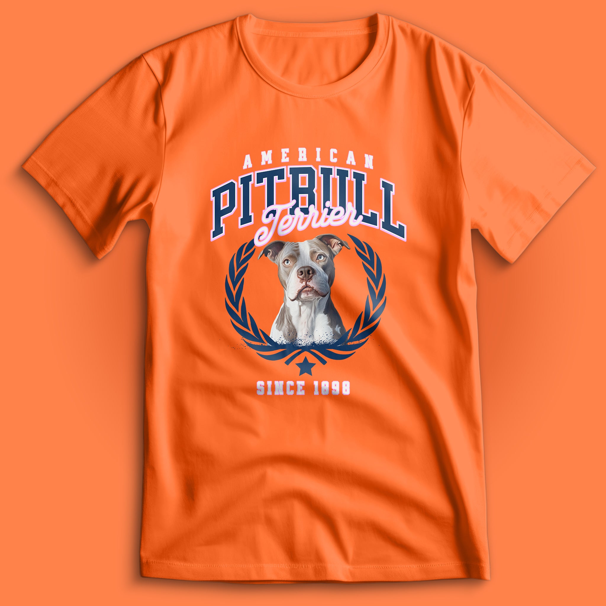American Bulldog Blue T-Shirt