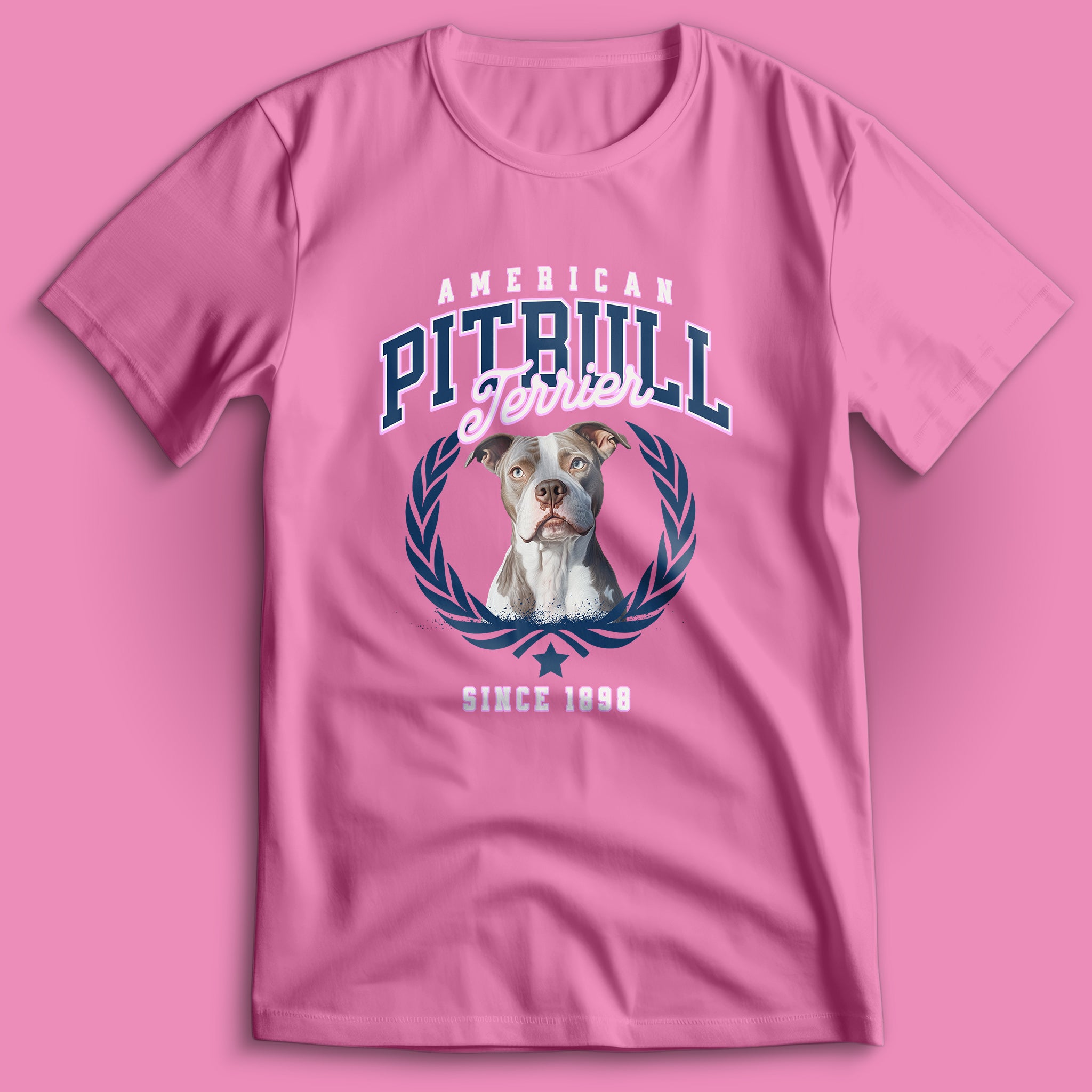 American Bulldog Blue T-Shirt