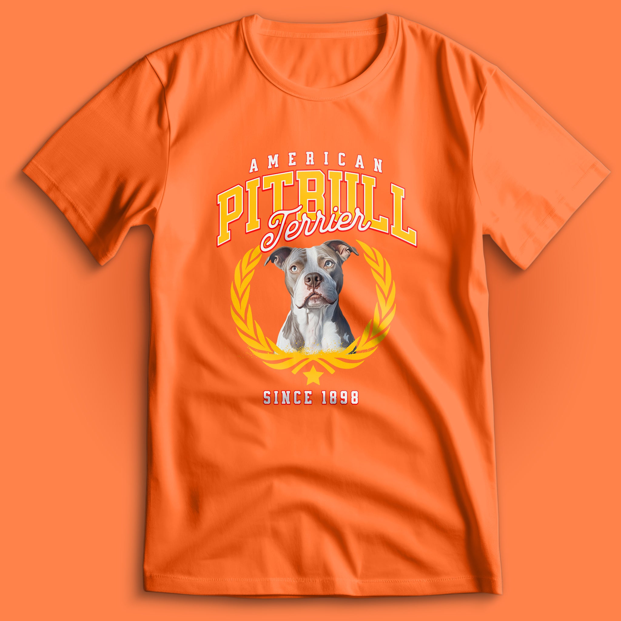 American Pitbull Gold T-Shirt
