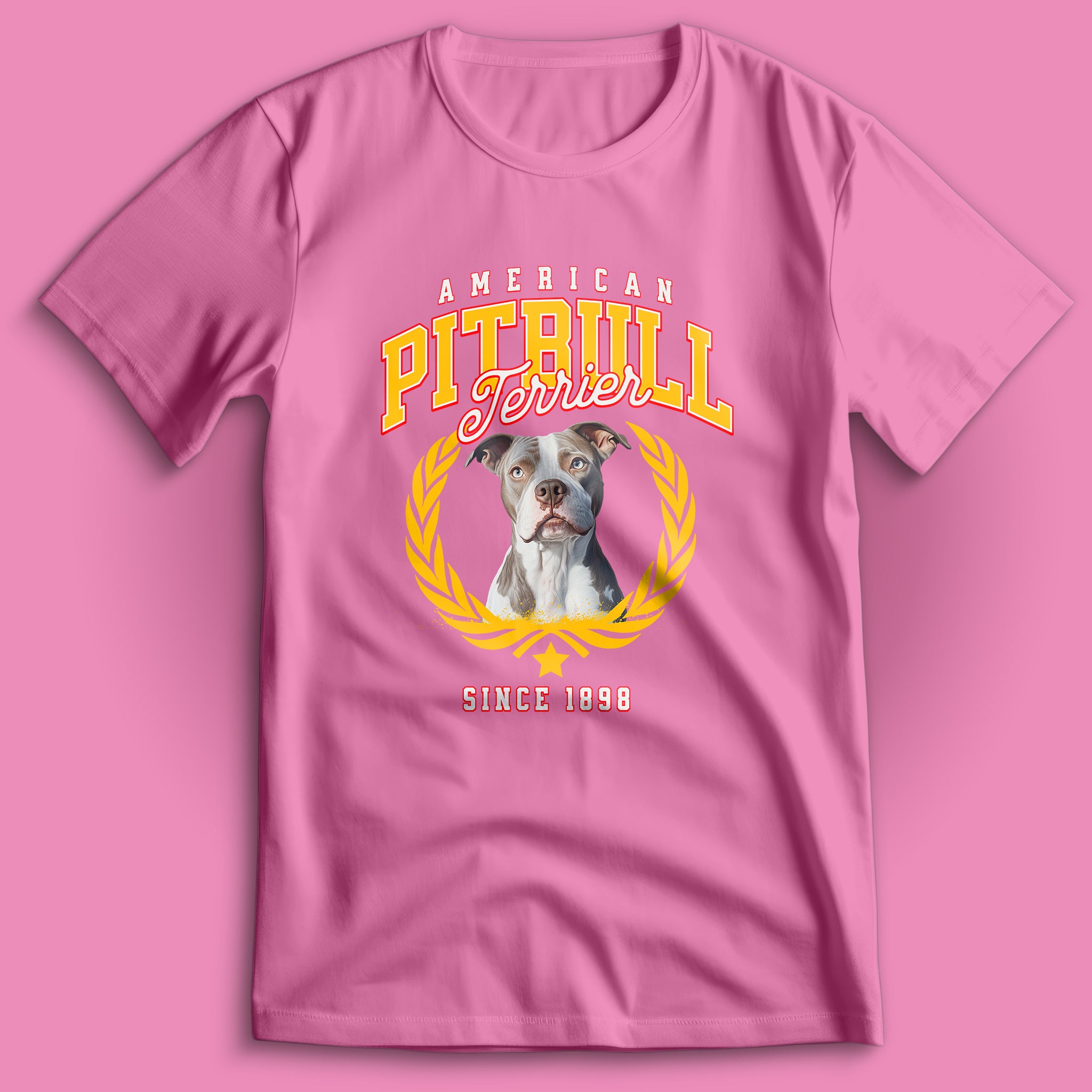 American Pitbull Gold T-Shirt