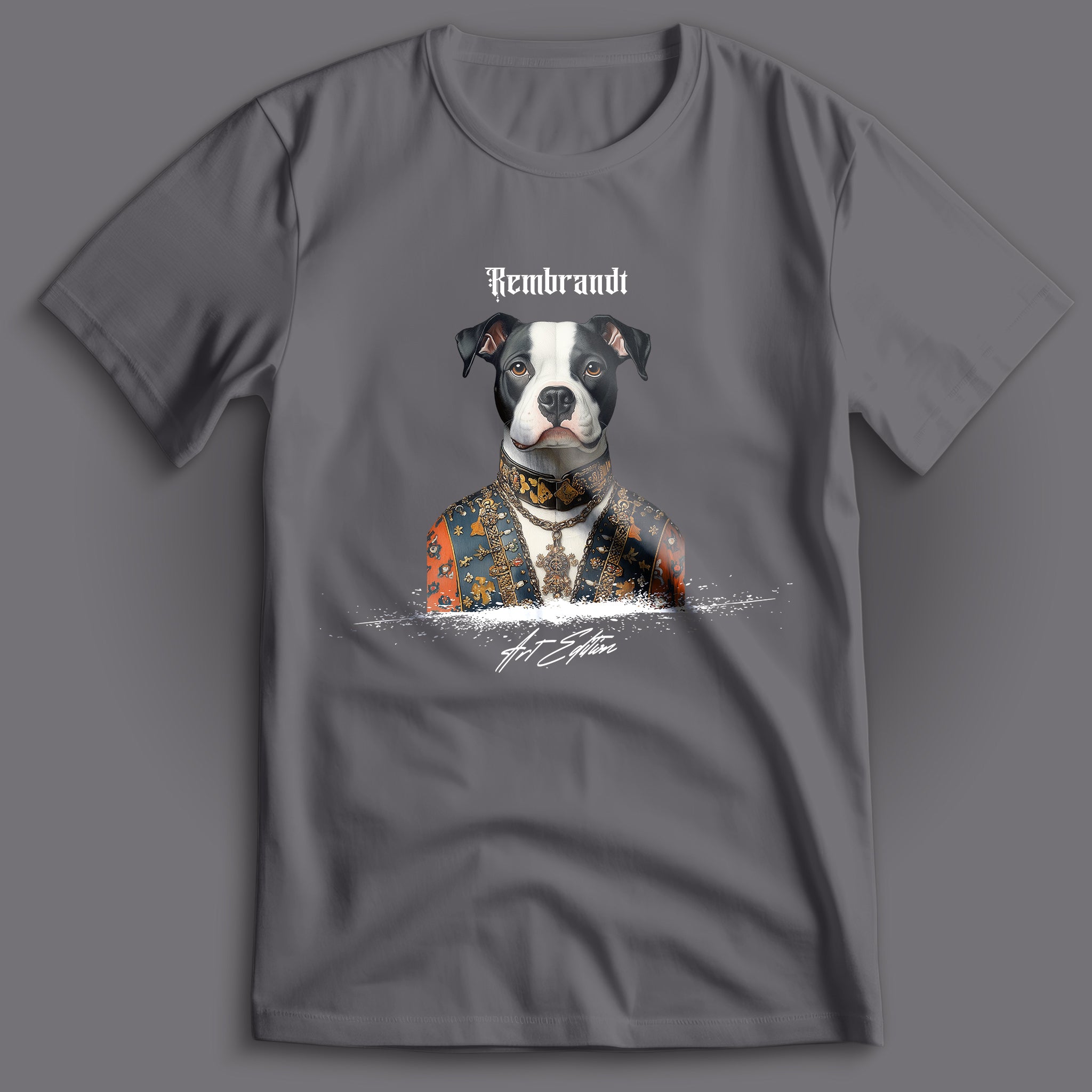 Rembrandt Art Edition American Pitbull l T-Shirt