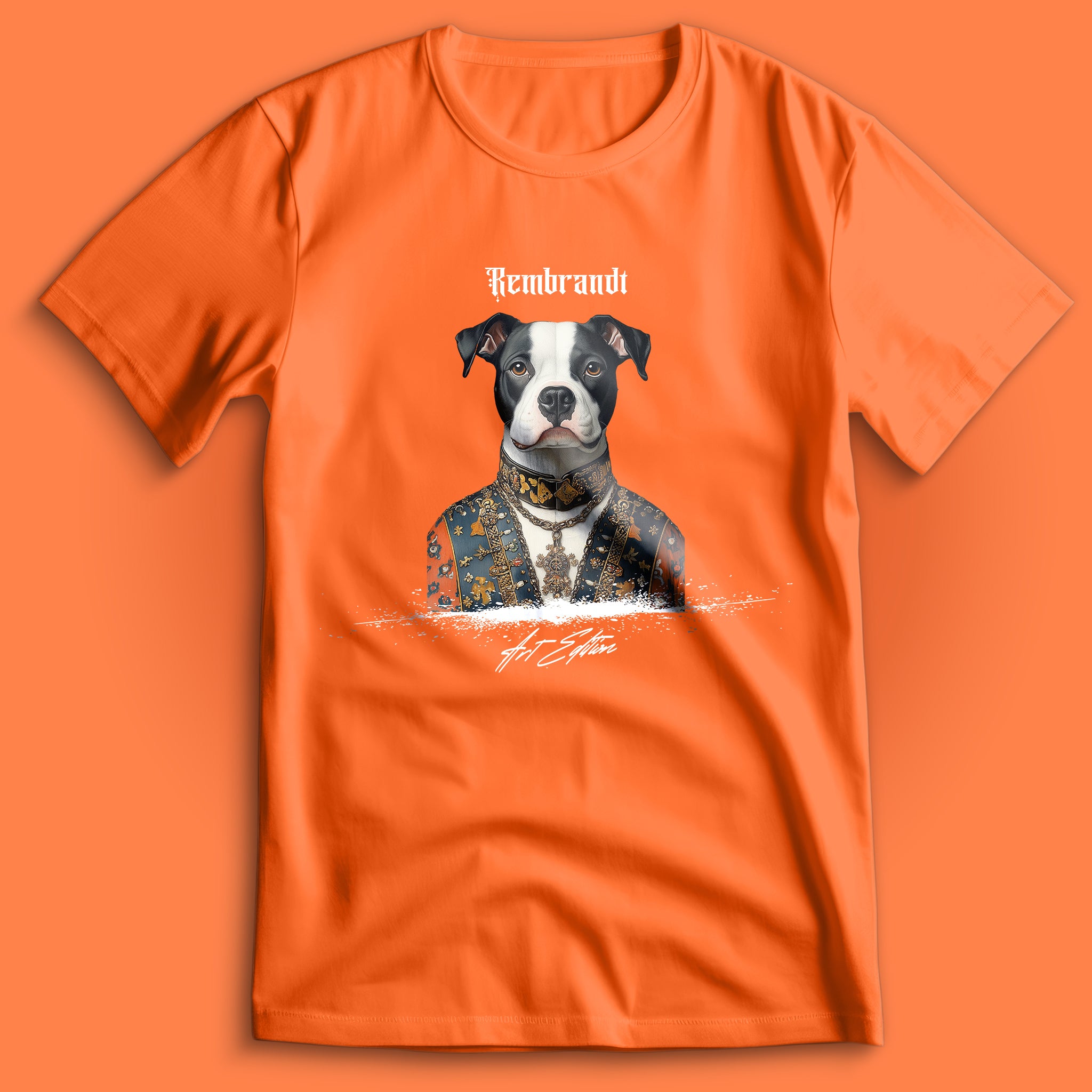 Rembrandt Art Edition American Pitbull l T-Shirt