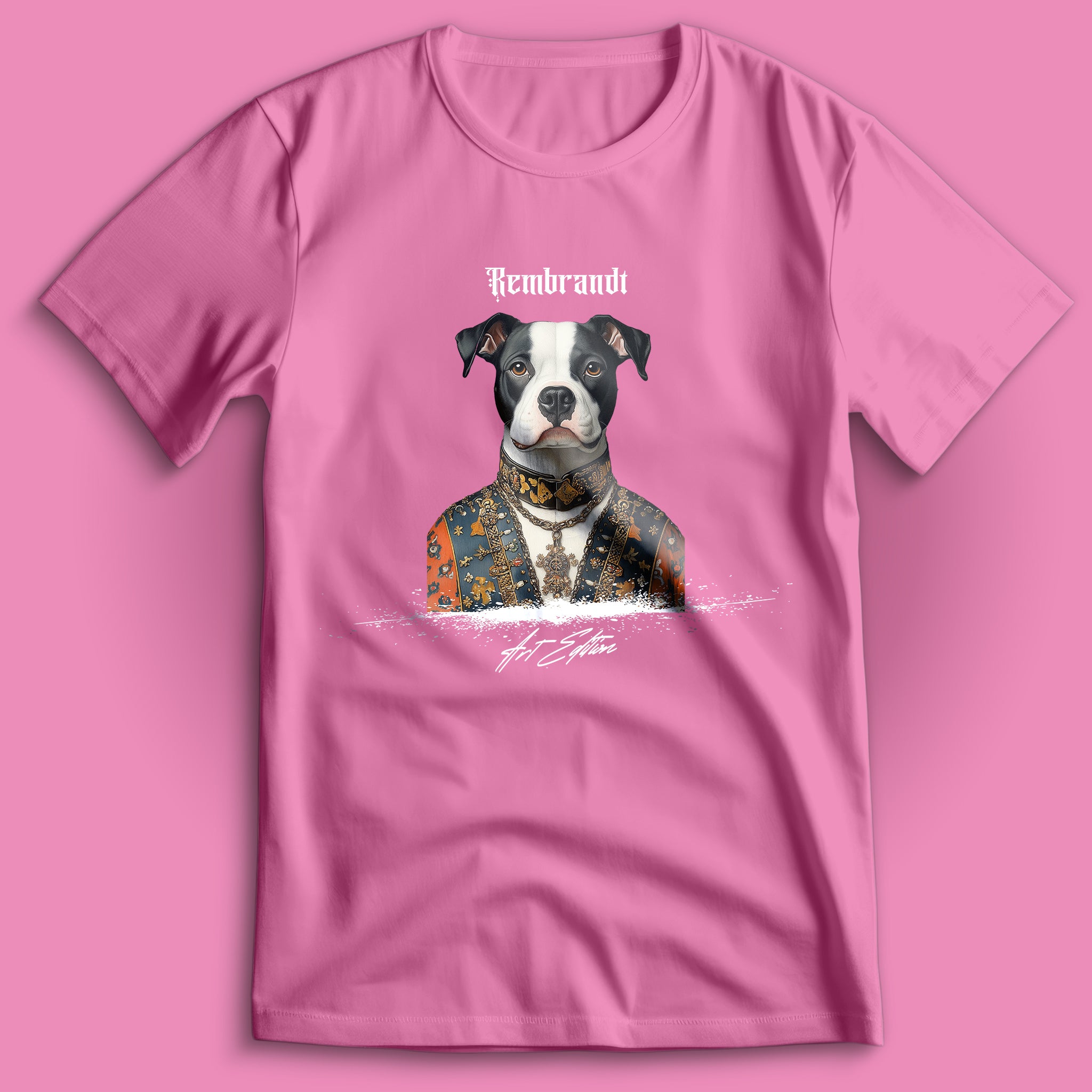 Rembrandt Art Edition American Pitbull l T-Shirt
