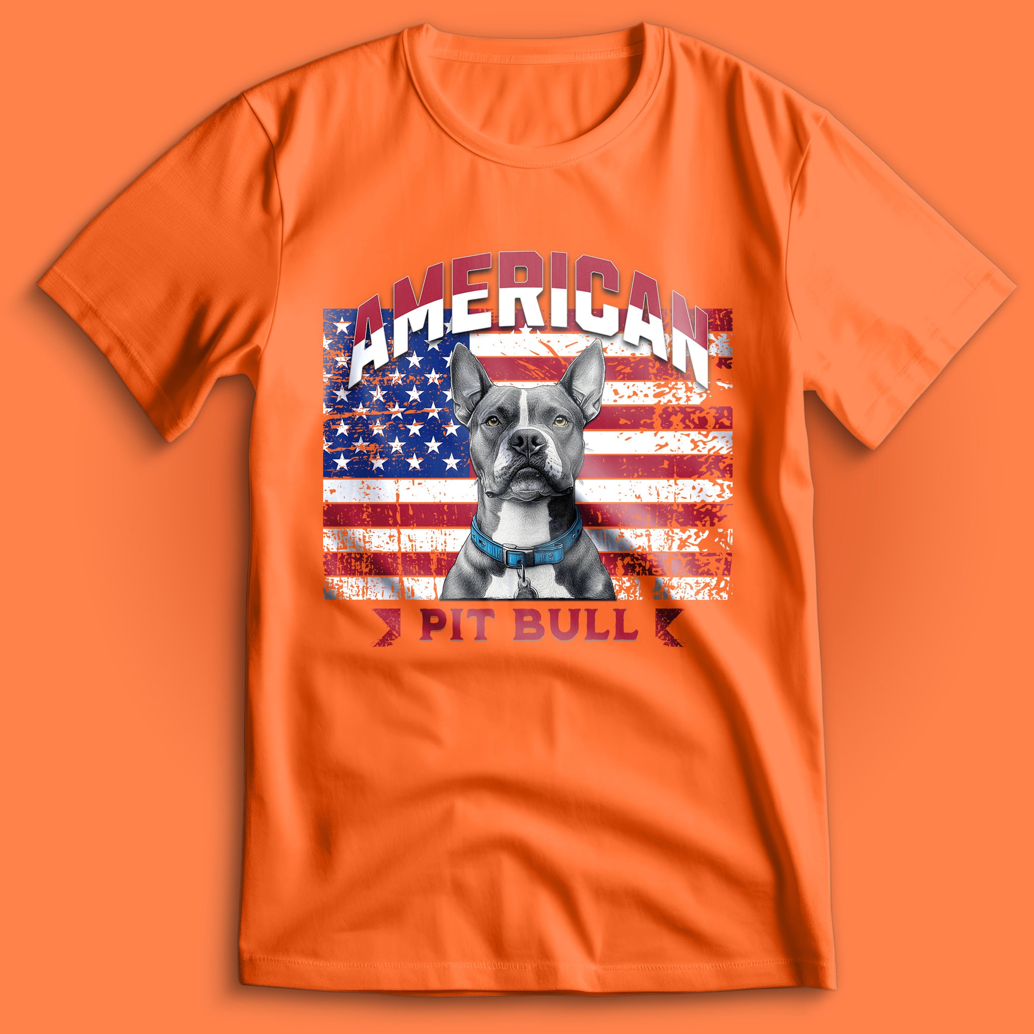 American Pitbull USA T-Shirt