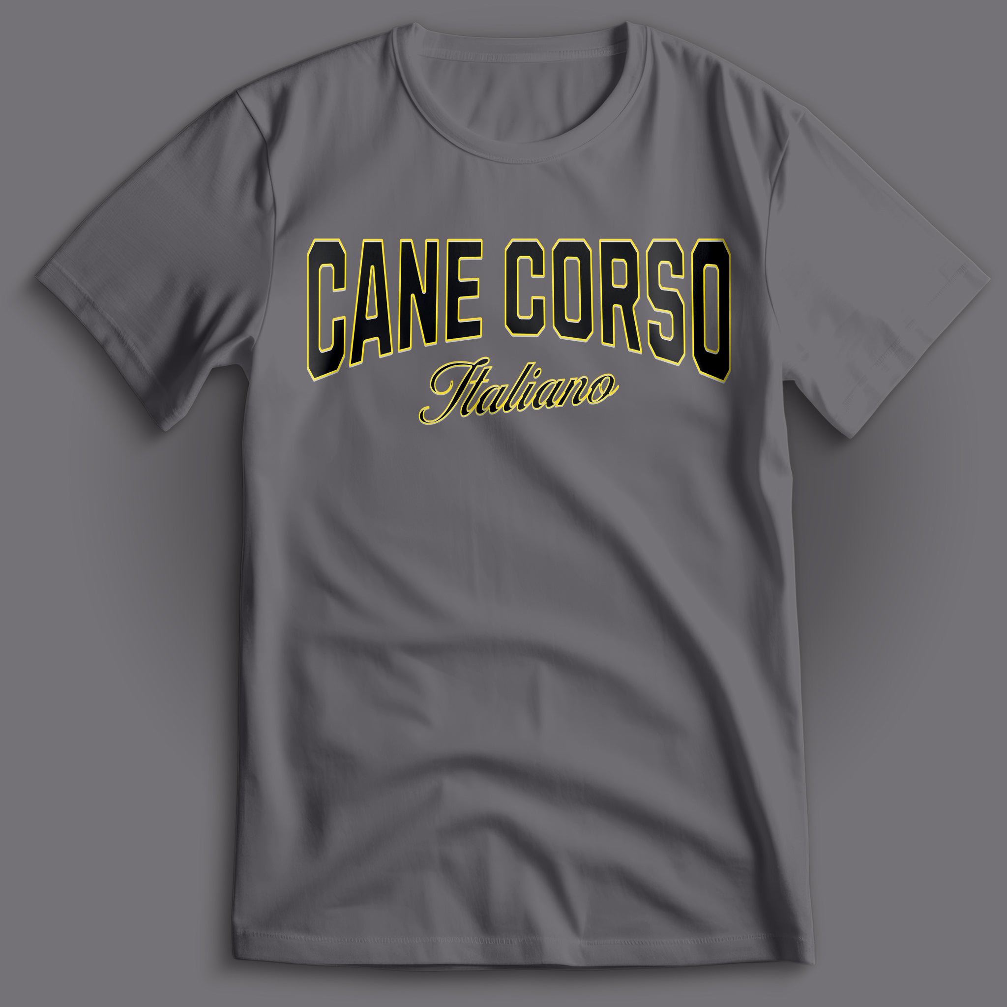 Cane Corso Italiano Typo T-Shirt