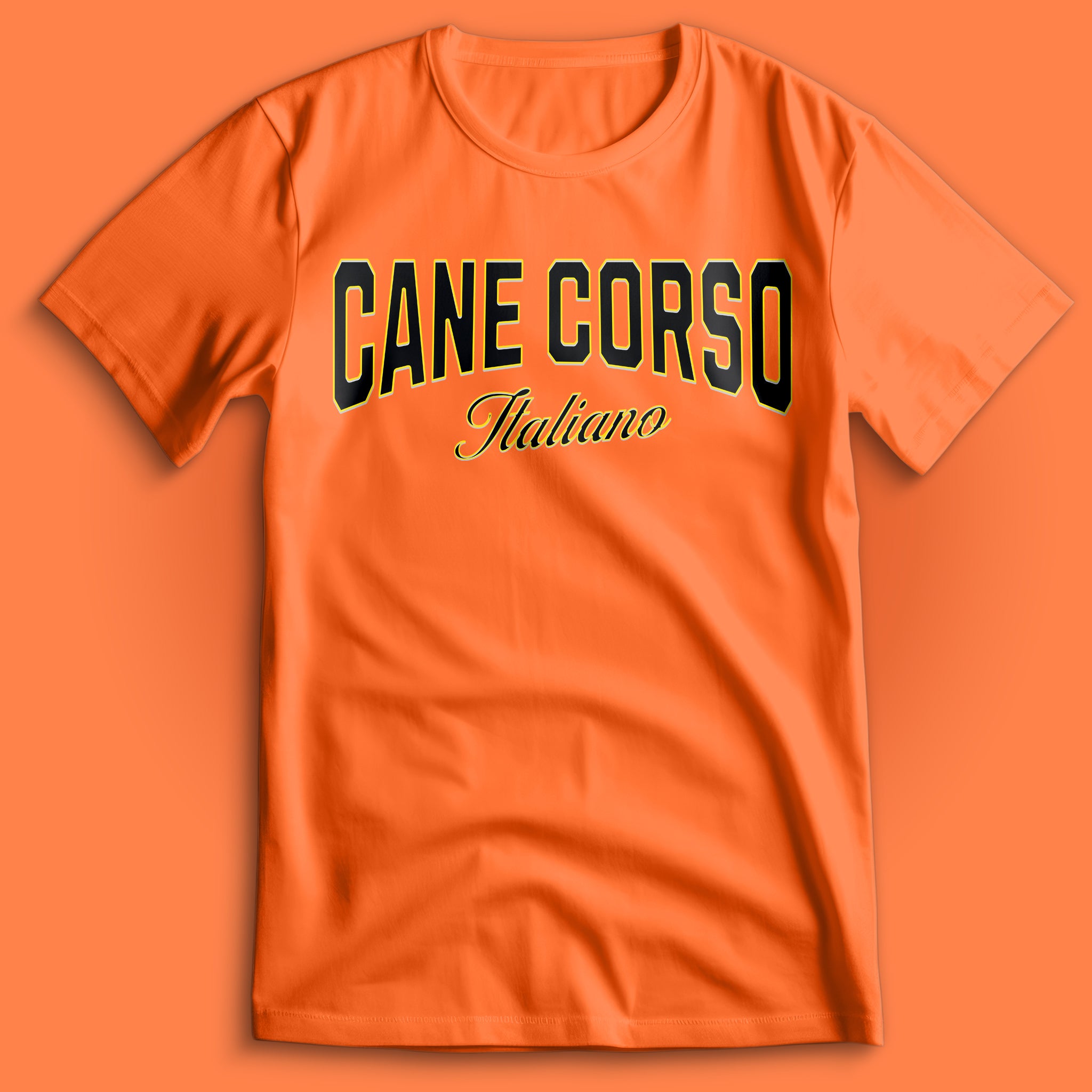 Cane Corso Italiano Typo T-Shirt