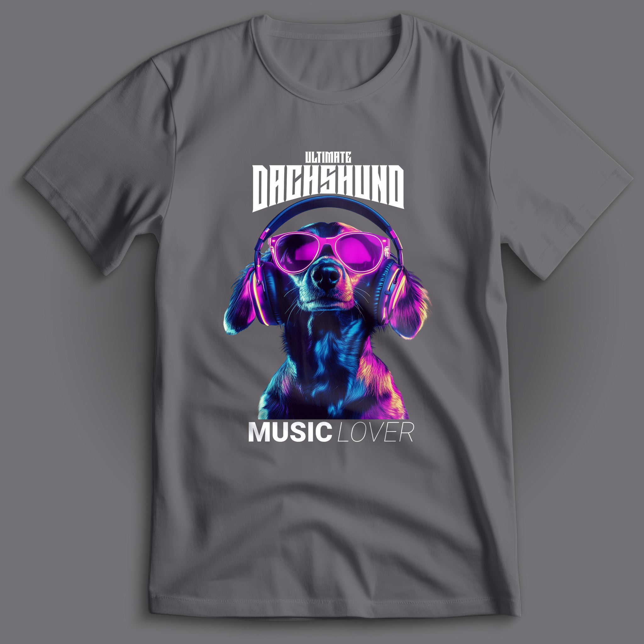 Dachshund Music Lover T-Shirt