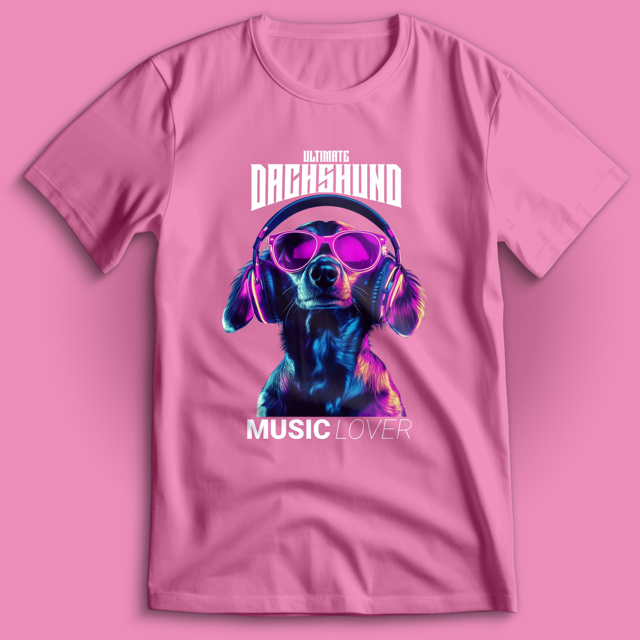 Dachshund Music Lover T-Shirt
