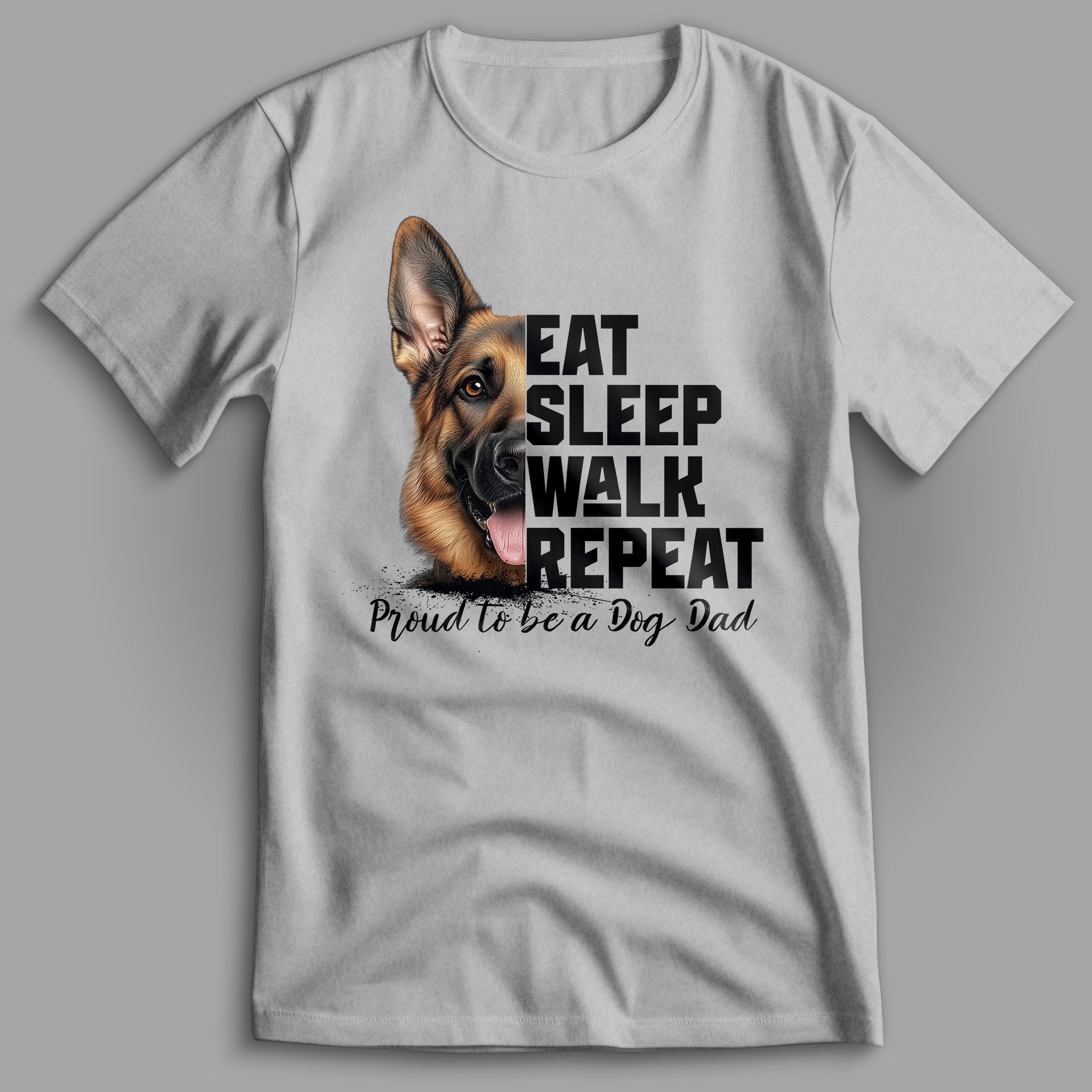Dog Dad German Shepherd T-Shirt