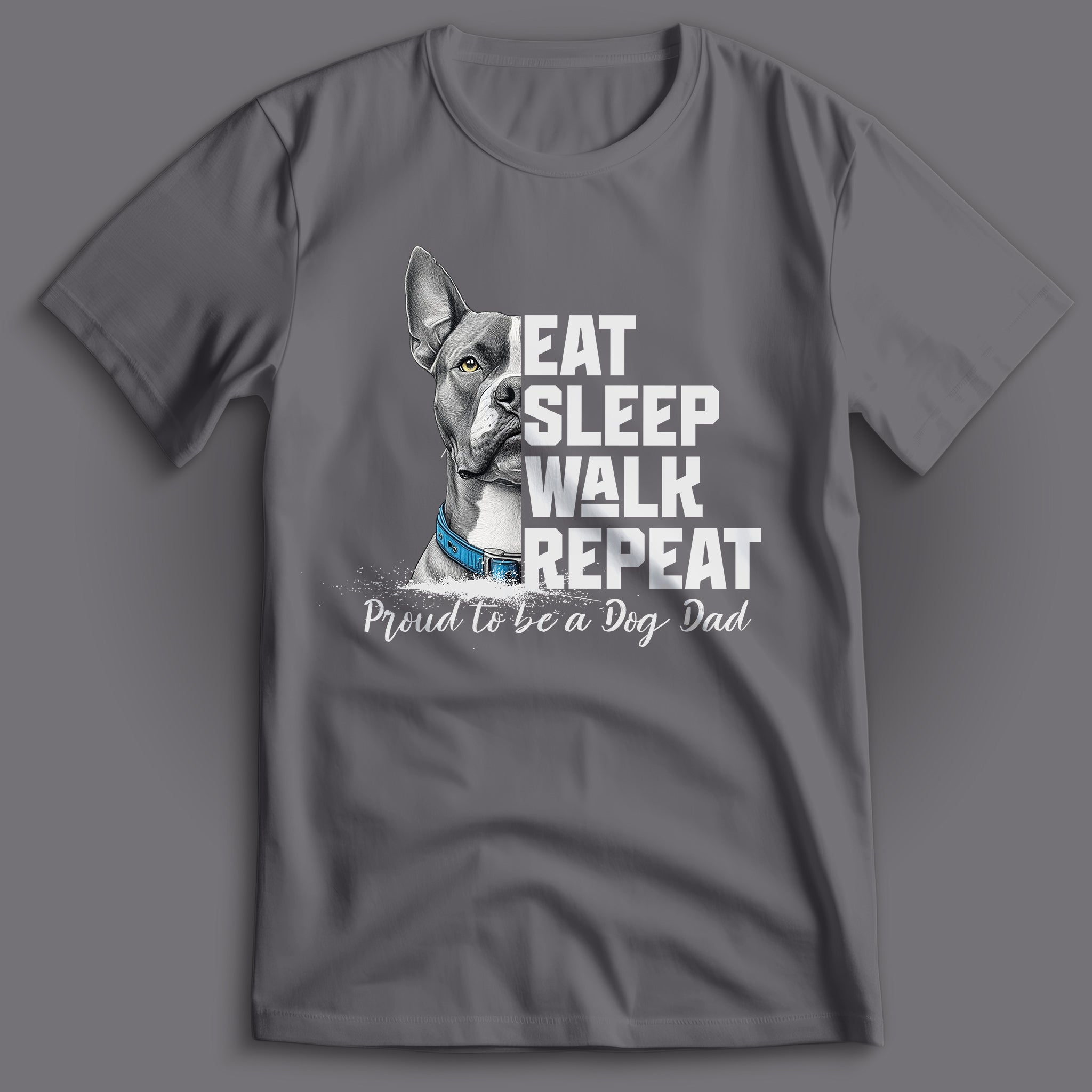 Dog Dad American Pitbull II T-Shirt