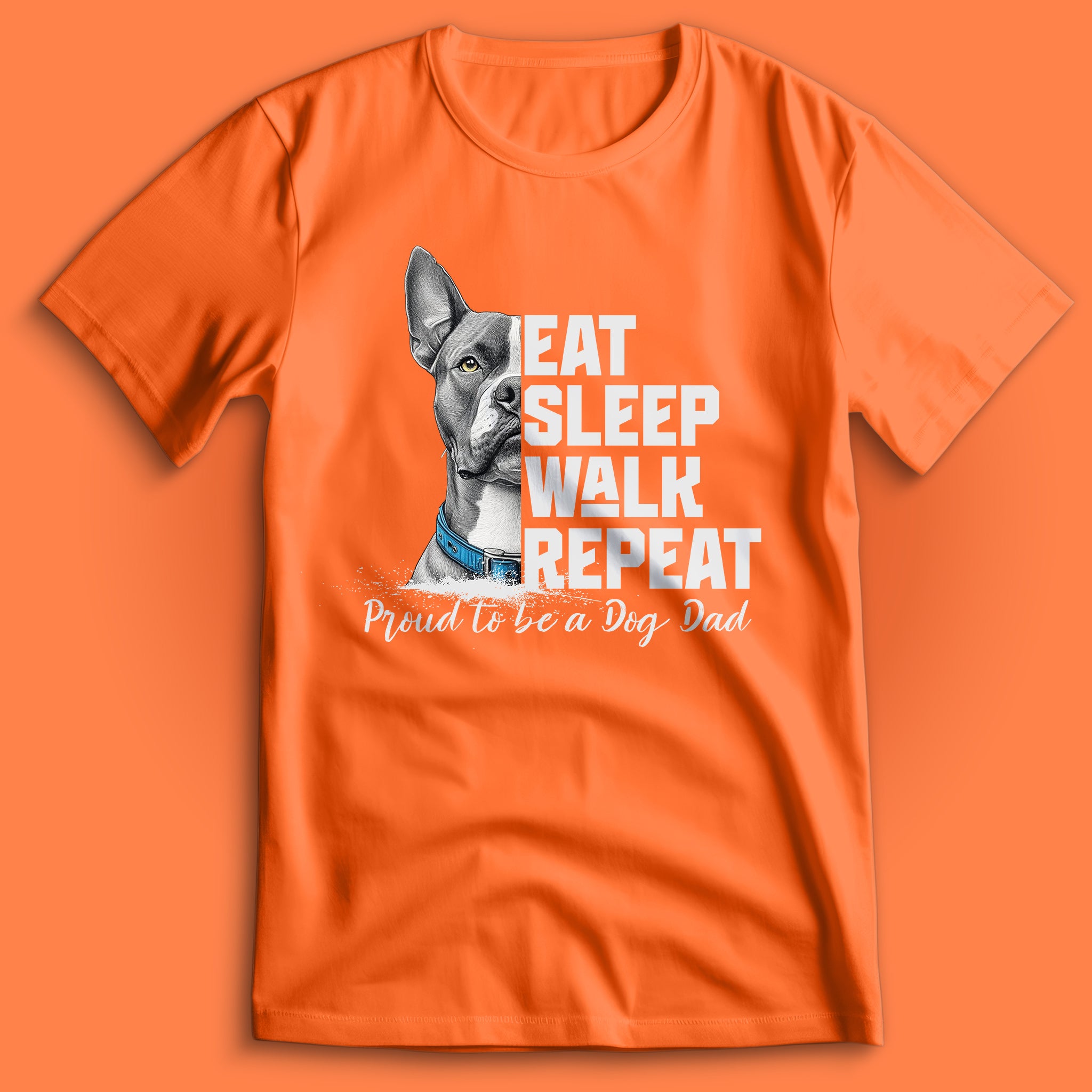 Dog Dad American Pitbull II T-Shirt
