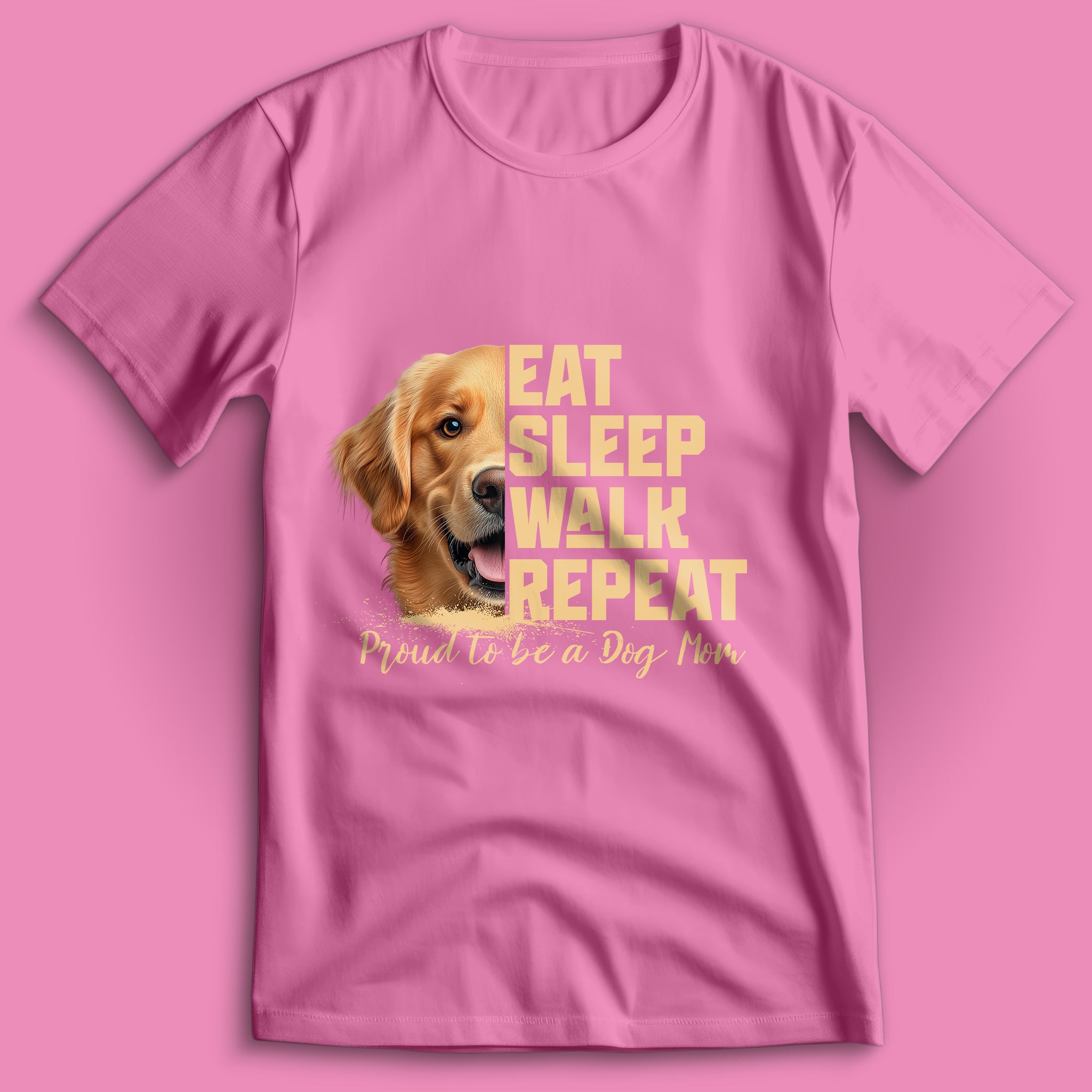 Dog Mom Golden Retriever T-Shirt