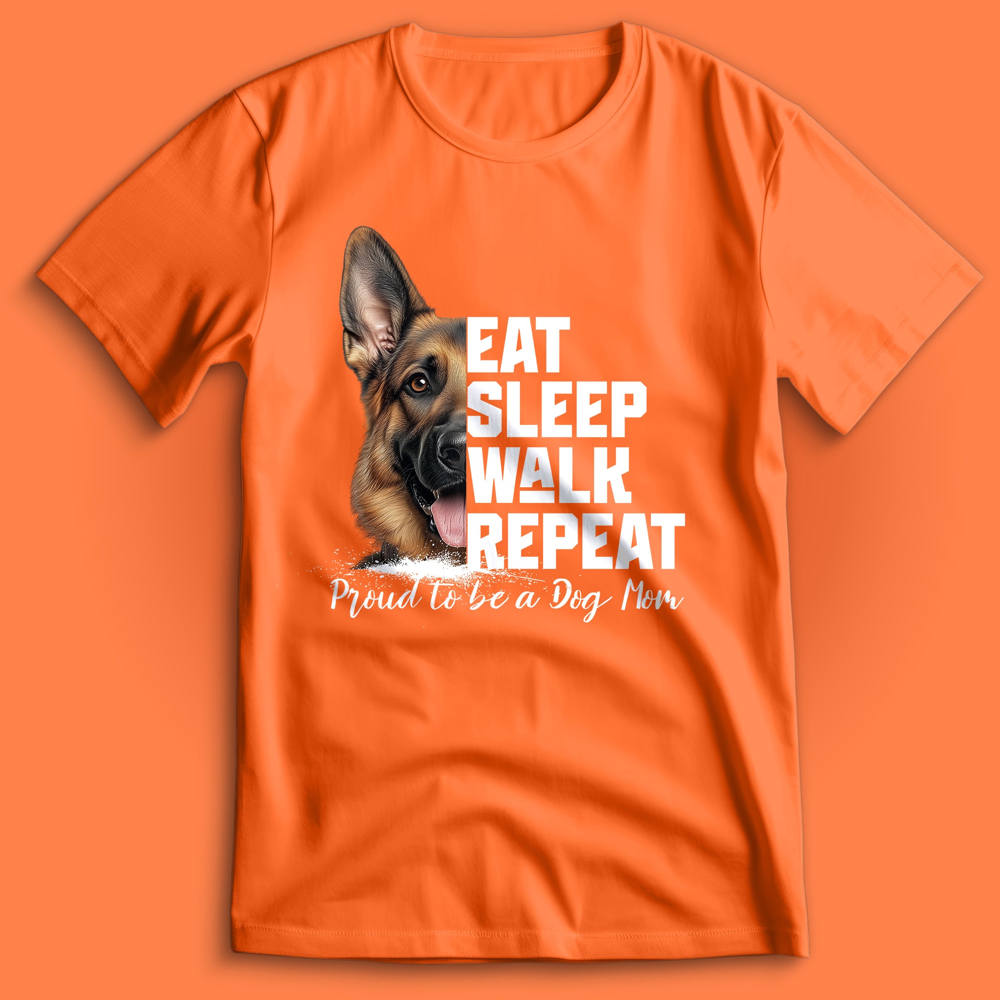 Dog Mom German Shepherd T-Shirt
