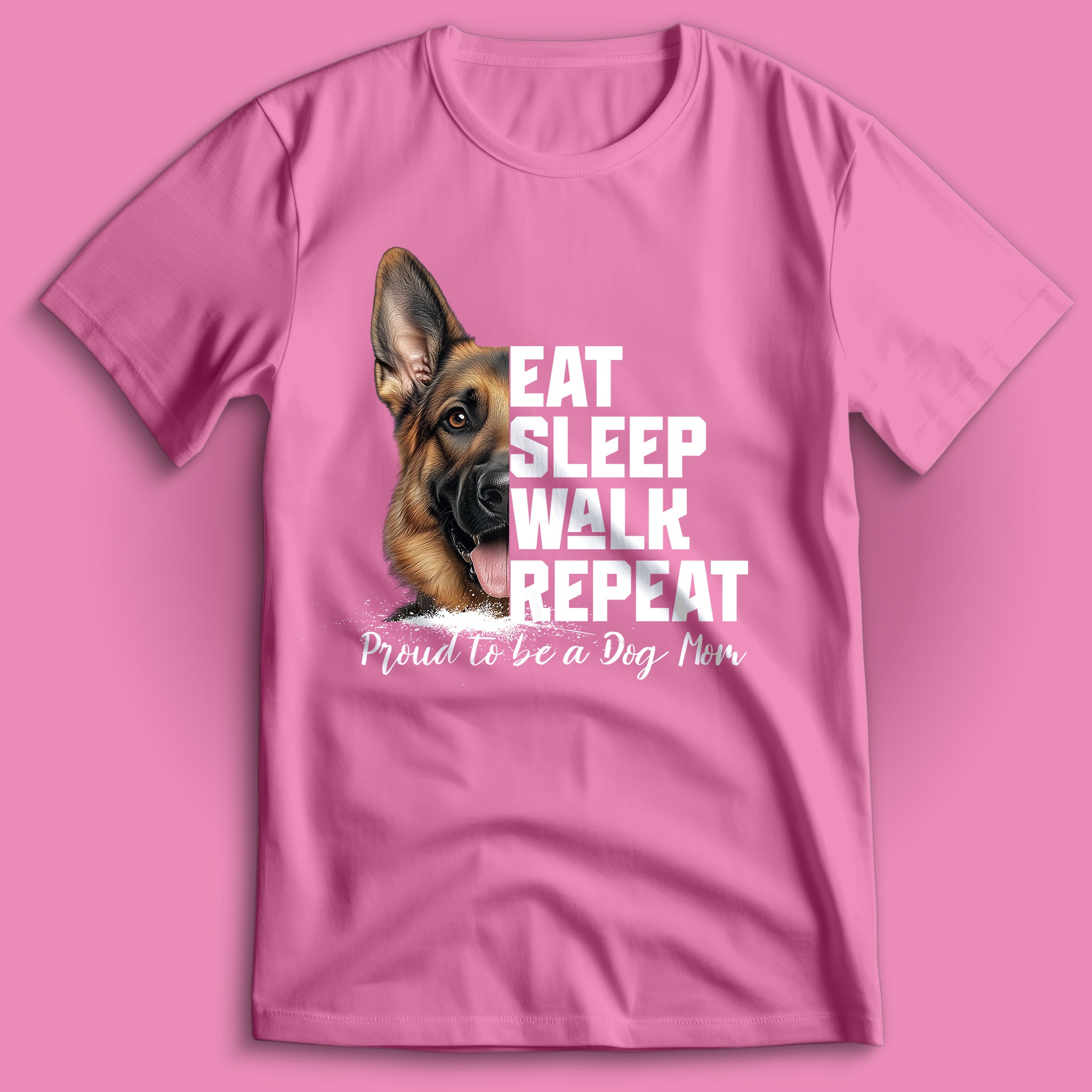 Dog Mom German Shepherd T-Shirt