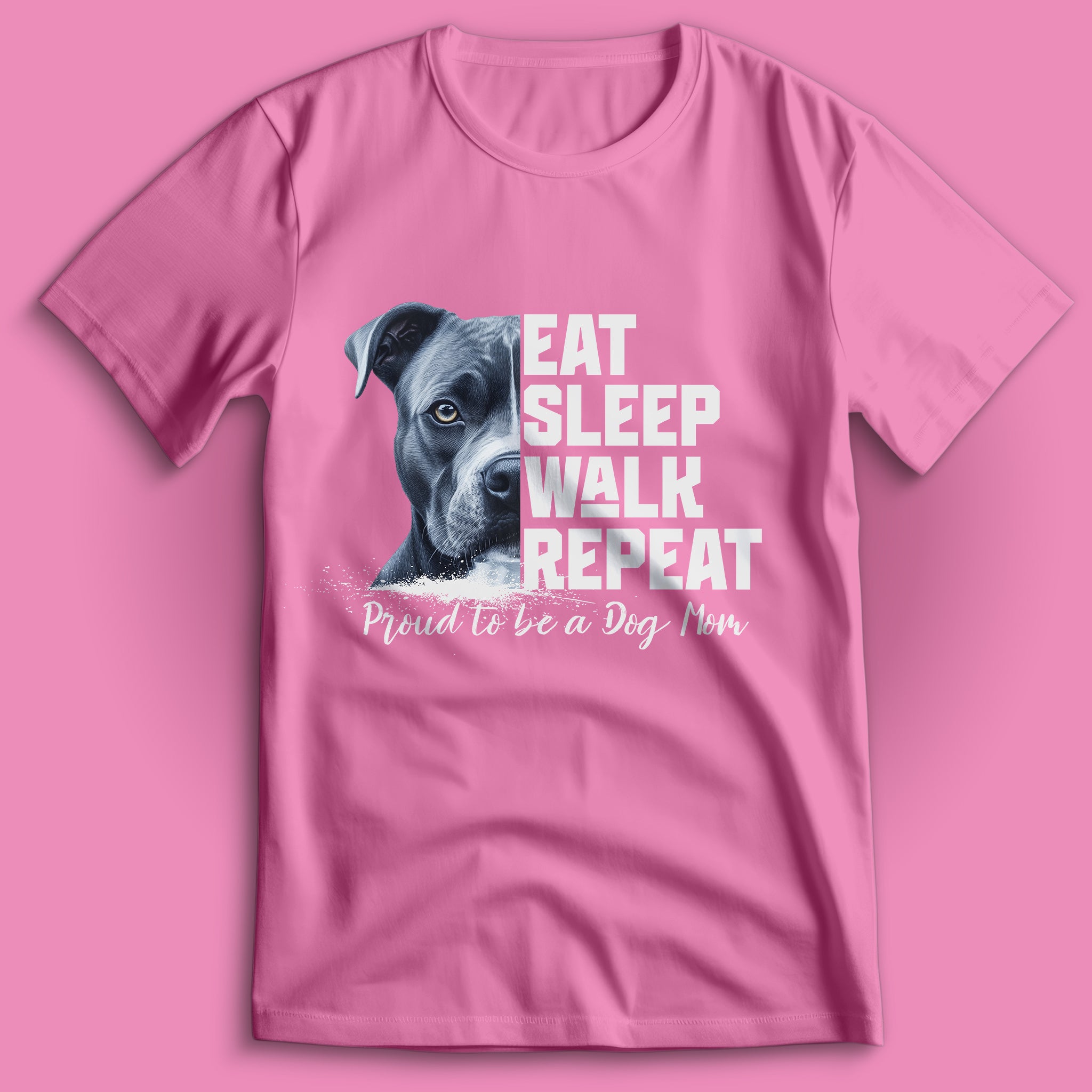 Dog Mom American Pitbull T-Shirt