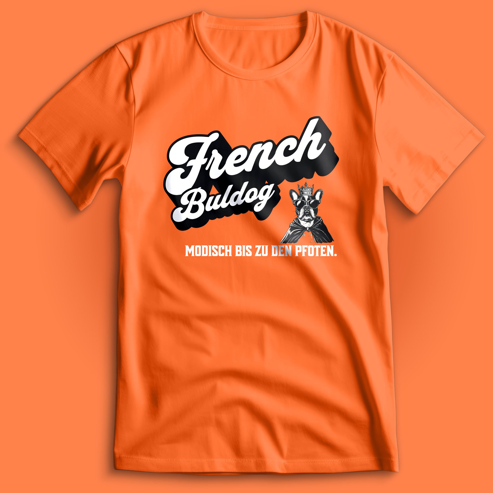 French Bulldog Modische Pfoten T-Shirt